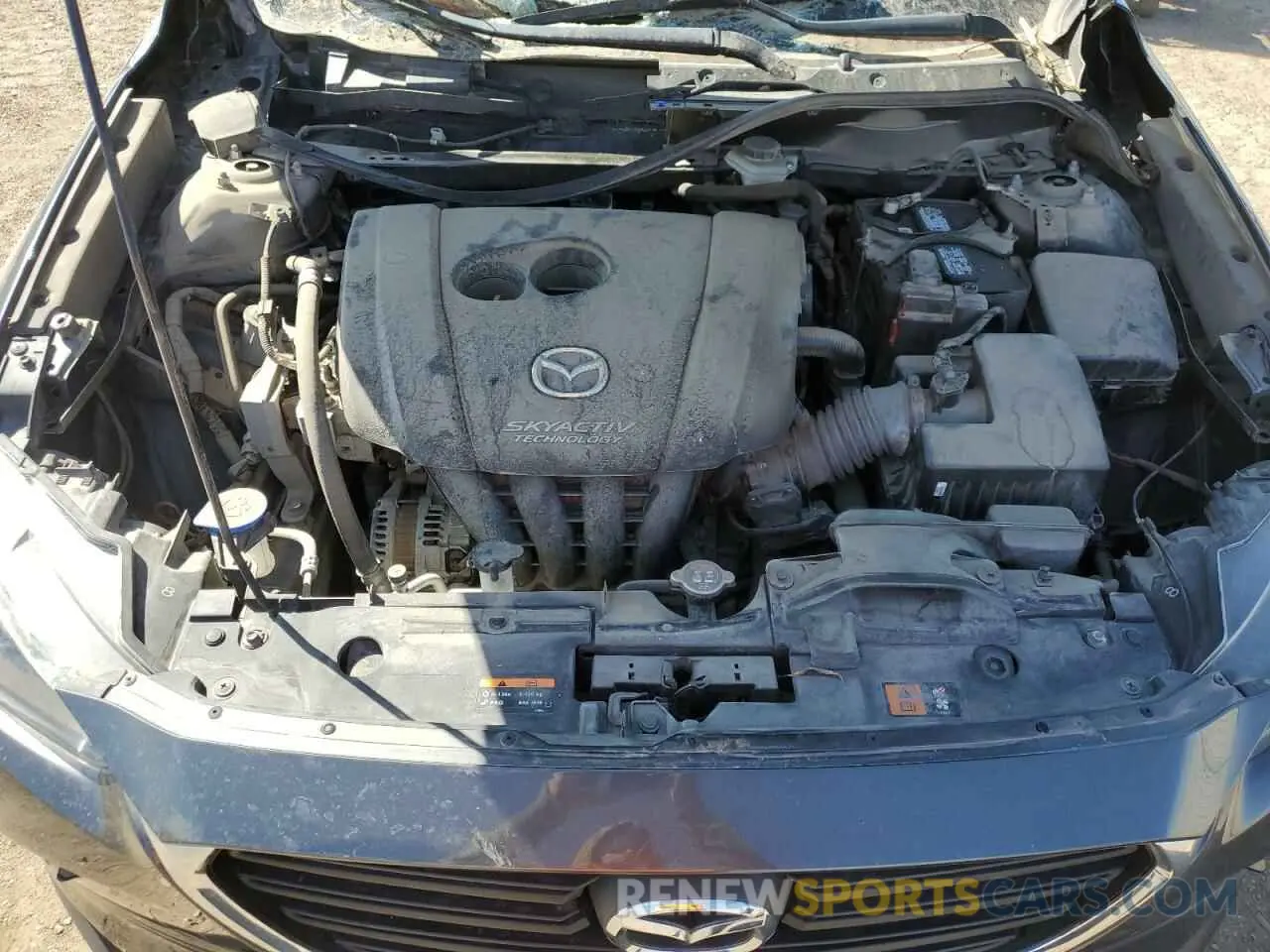 12 Photograph of a damaged car JM1DKDB72K0427826 MAZDA CX-3 2019