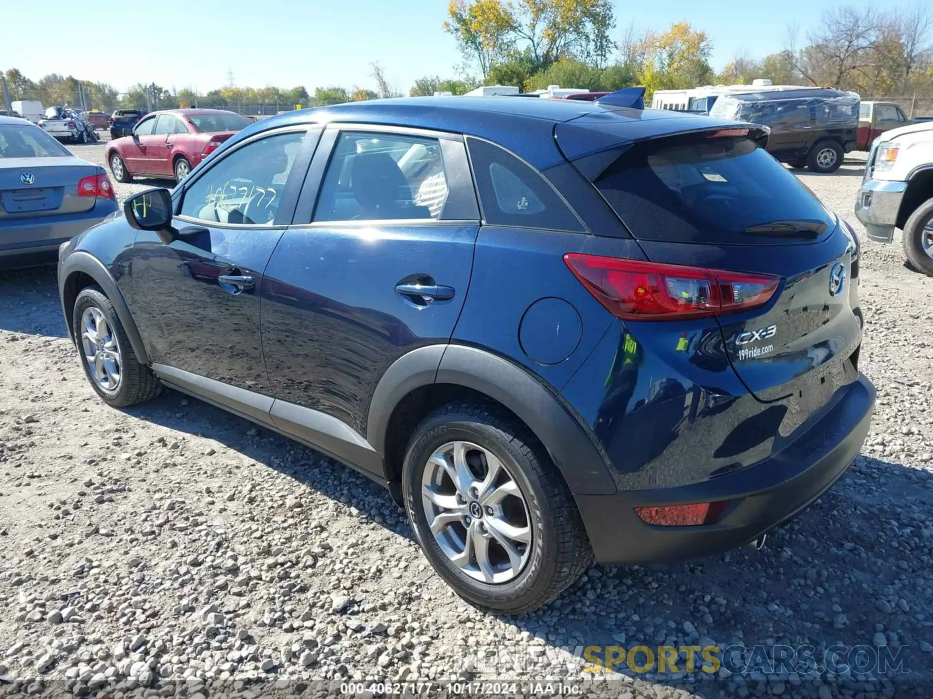 3 Photograph of a damaged car JM1DKDB72K0442679 MAZDA CX-3 2019