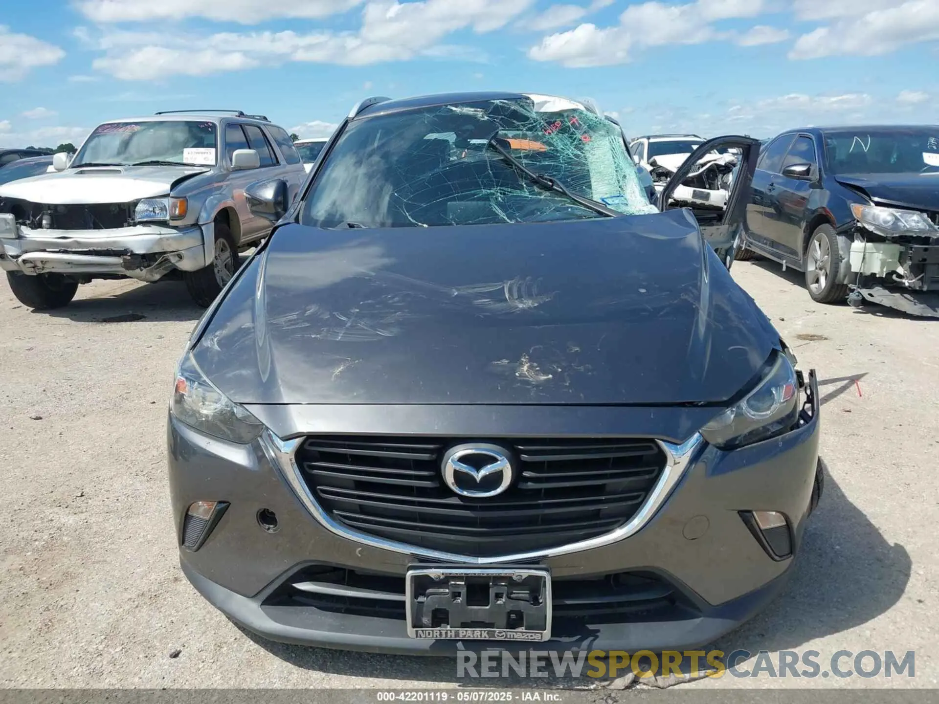 13 Photograph of a damaged car JM1DKDB72K1451649 MAZDA CX-3 2019