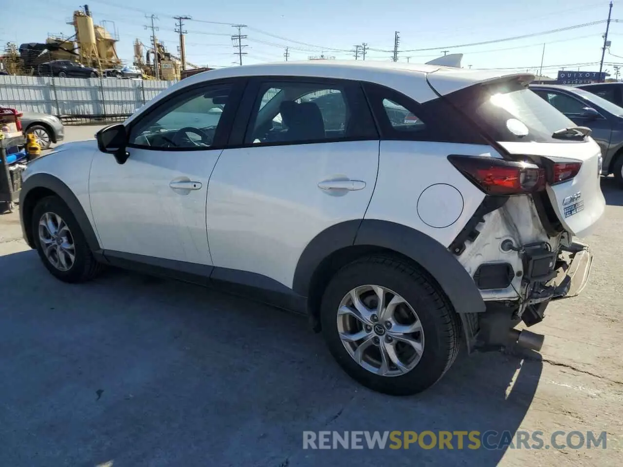 2 Photograph of a damaged car JM1DKDB74K1447554 MAZDA CX-3 2019