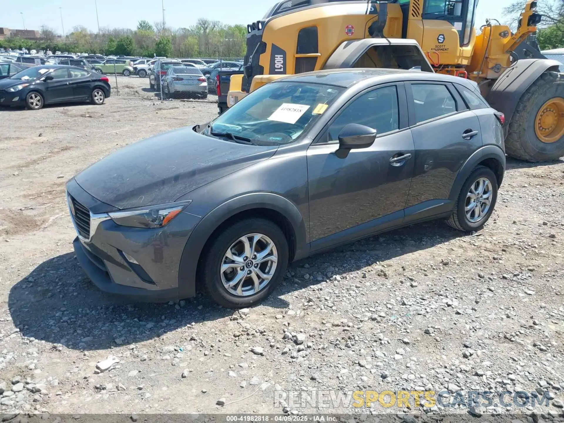 2 Photograph of a damaged car JM1DKDB77K1451453 MAZDA CX-3 2019