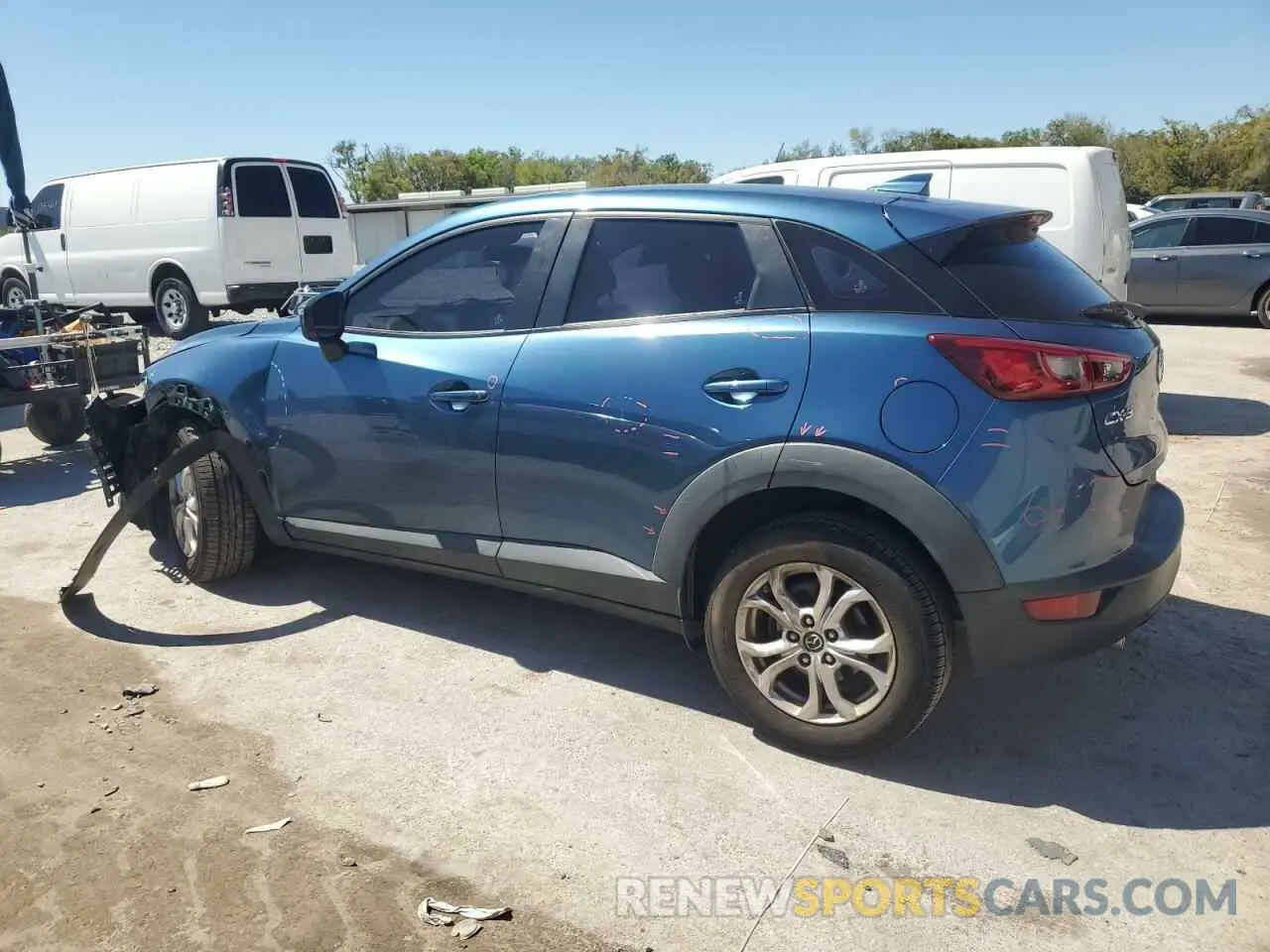 2 Фотография поврежденного автомобиля JM1DKDB79K0432117 MAZDA CX-3 2019