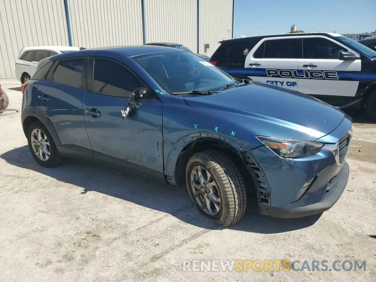 4 Фотография поврежденного автомобиля JM1DKDB79K0432117 MAZDA CX-3 2019
