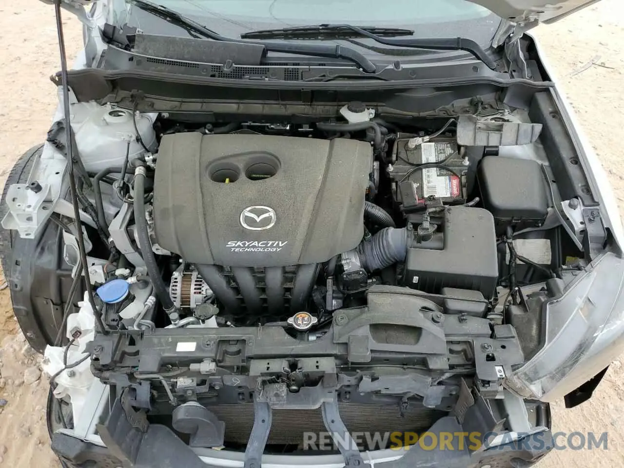 13 Фотография поврежденного автомобиля JM1DKDB7XK1454654 MAZDA CX-3 2019