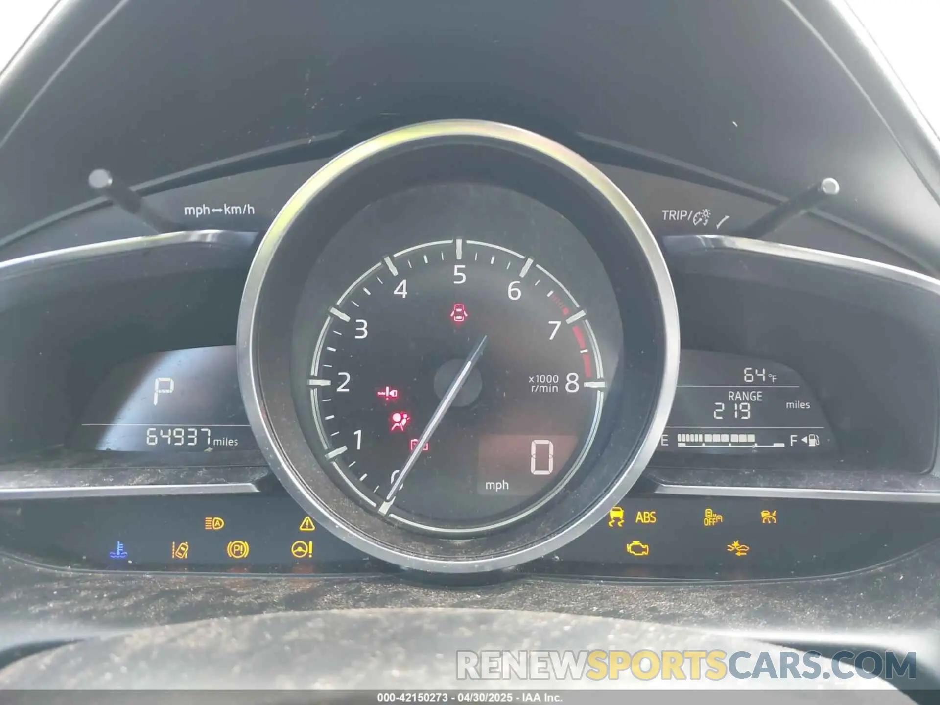7 Photograph of a damaged car JM1DKDC70K1439014 MAZDA CX-3 2019