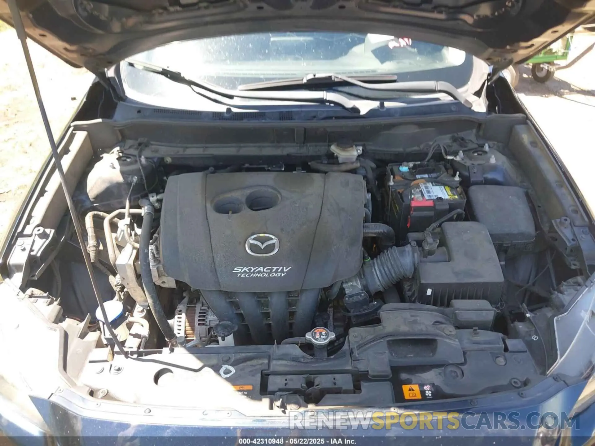 10 Photograph of a damaged car JM1DKDC72K0402522 MAZDA CX-3 2019