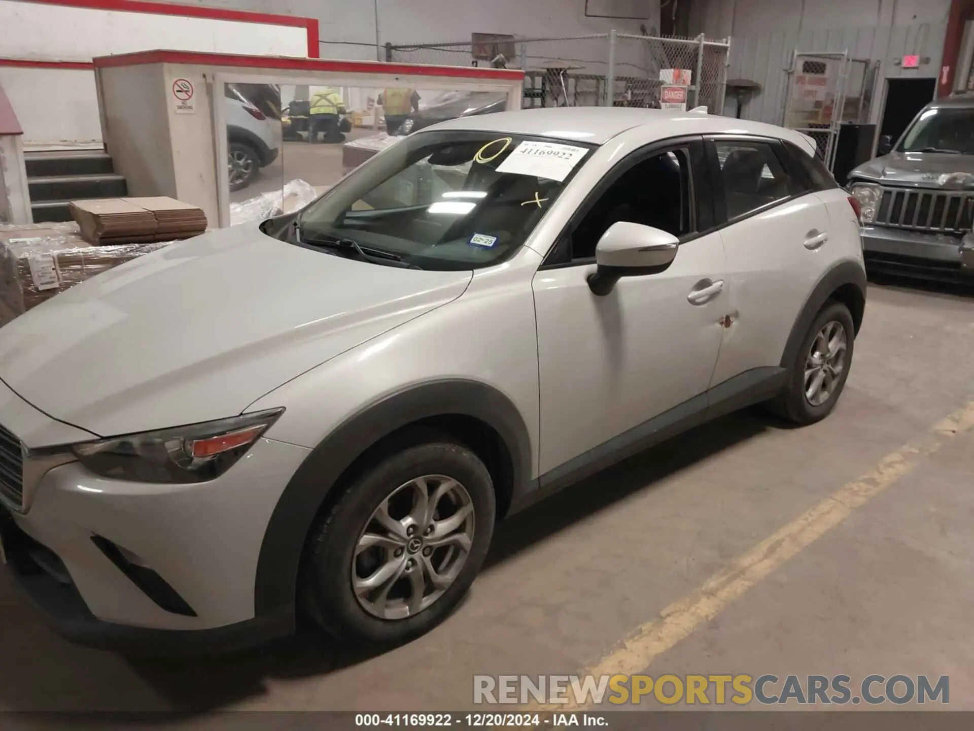 2 Фотография поврежденного автомобиля JM1DKDC75K1420653 MAZDA CX-3 2019