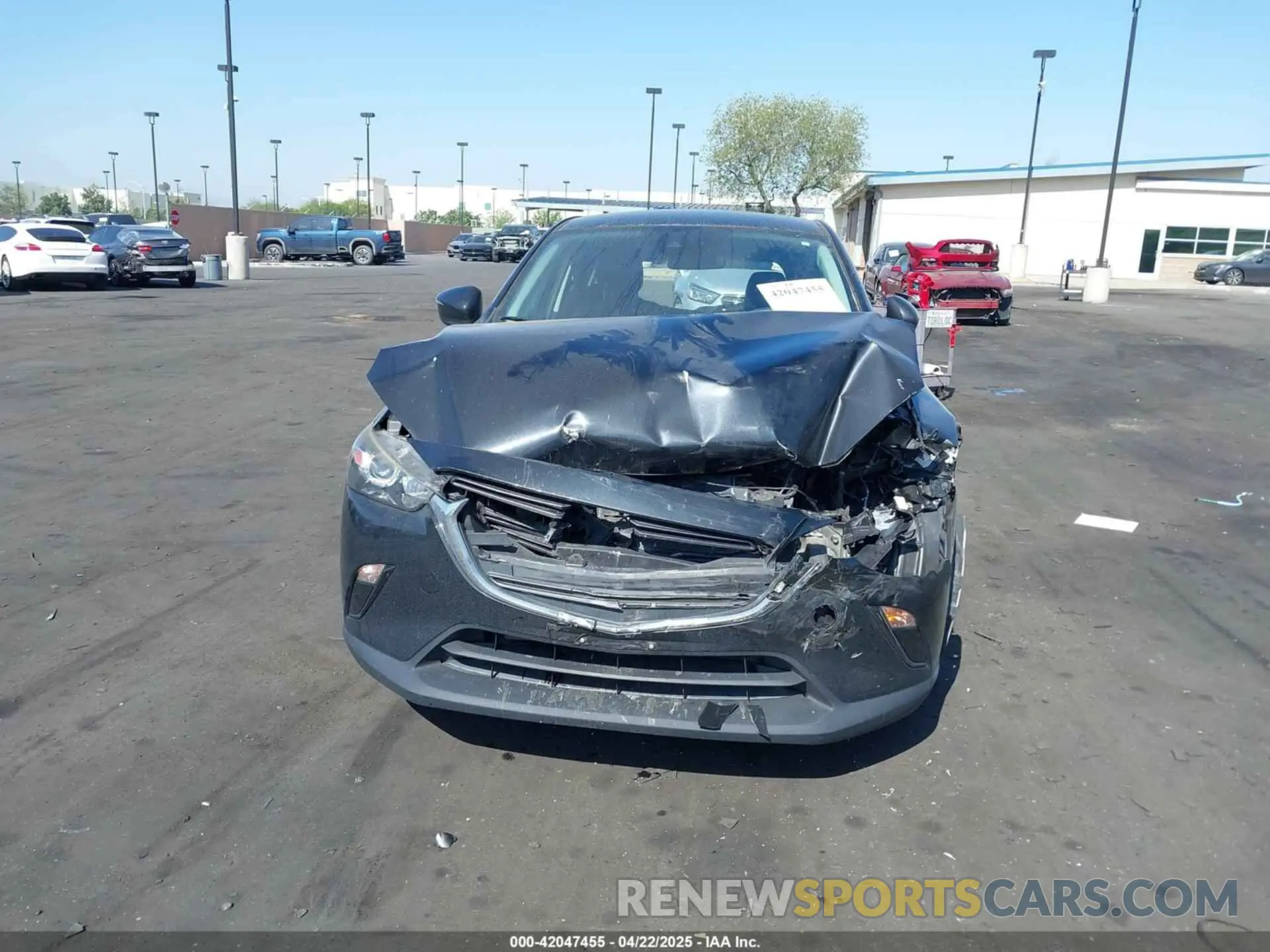 6 Фотография поврежденного автомобиля JM1DKDC7XK1406974 MAZDA CX-3 2019