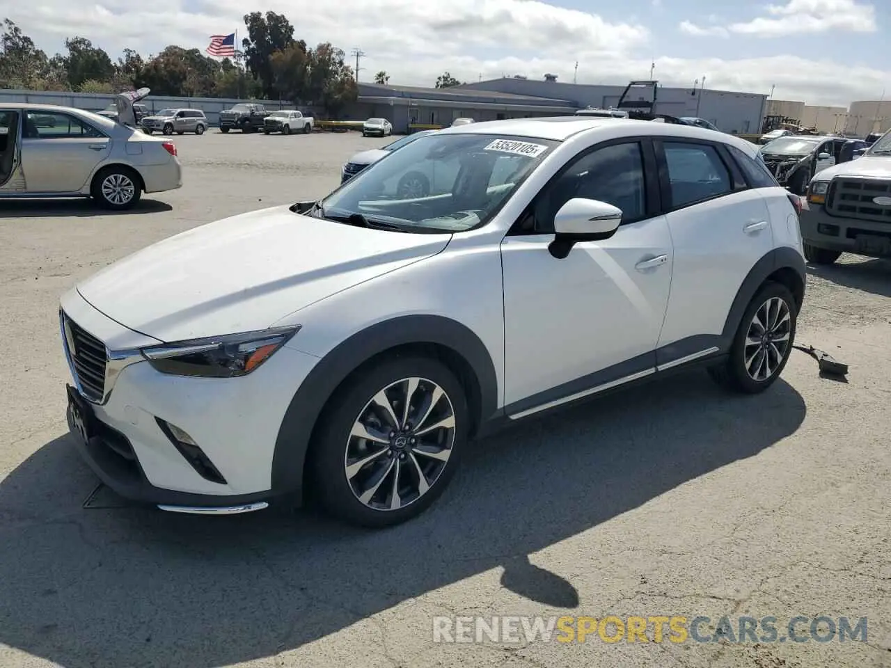 1 Фотография поврежденного автомобиля JM1DKDD76K0436980 MAZDA CX-3 2019