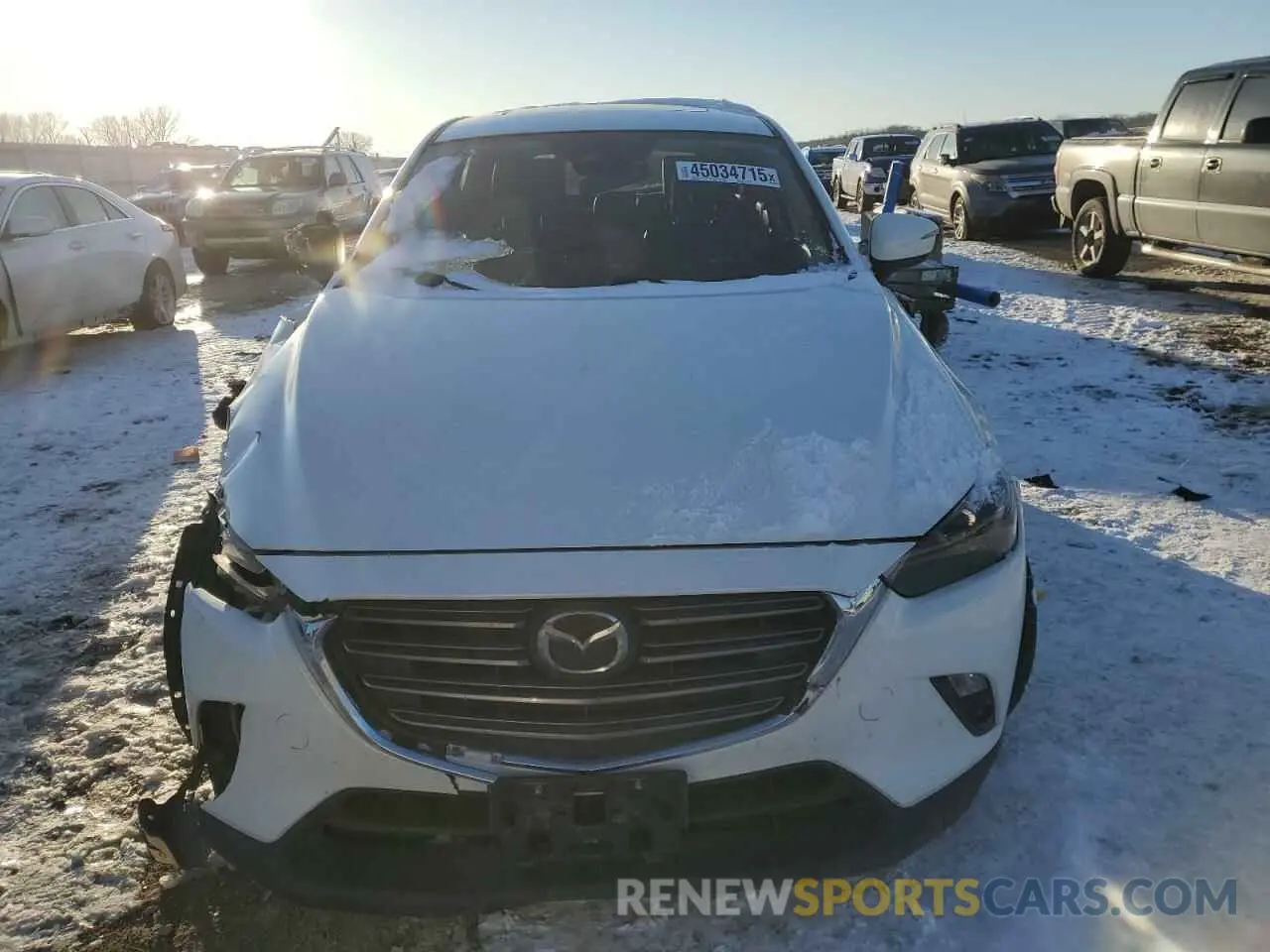 5 Photograph of a damaged car JM1DKDD76K1429585 MAZDA CX-3 2019