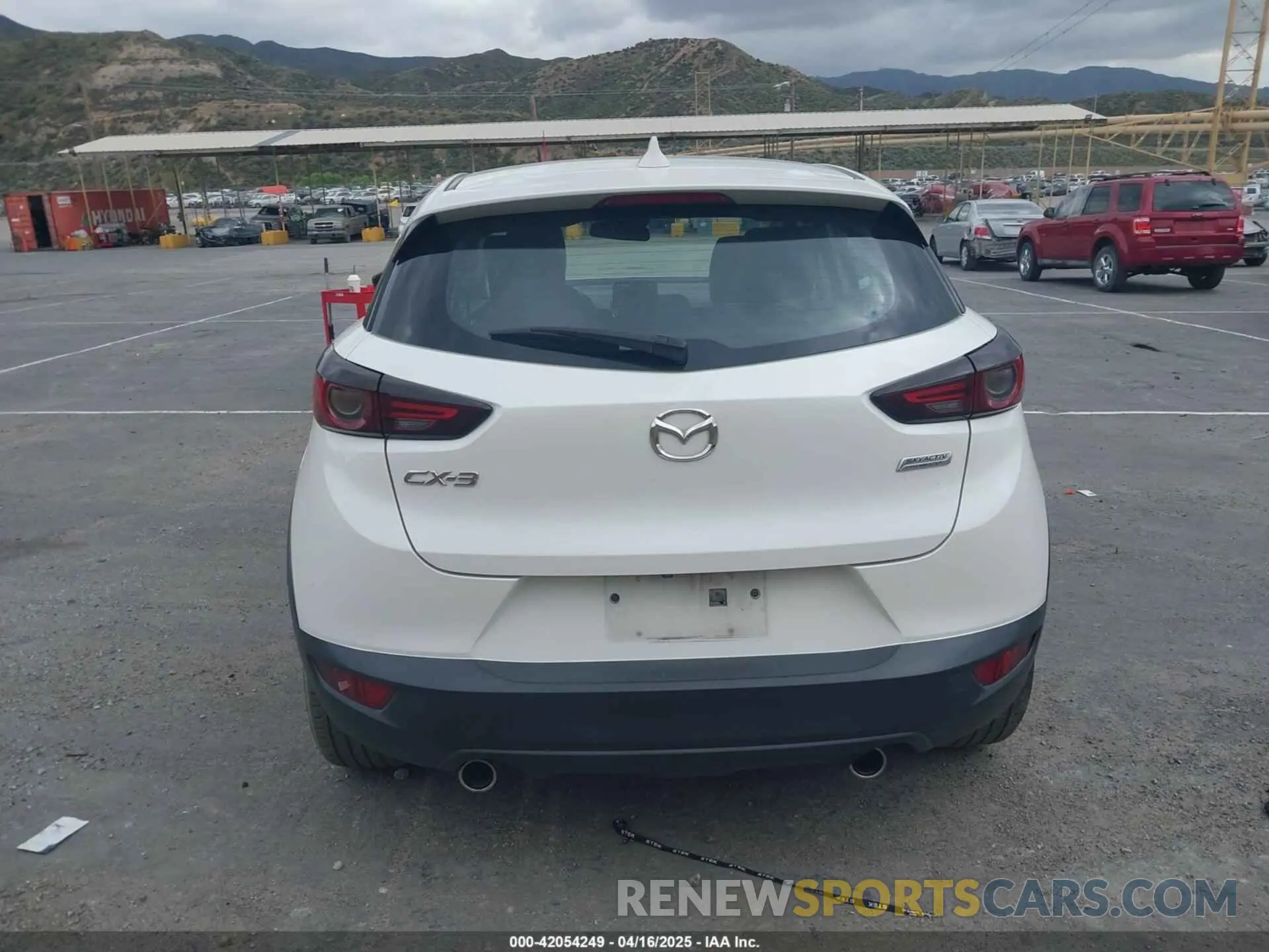 15 Photograph of a damaged car JM1DKDD77K0411859 MAZDA CX-3 2019