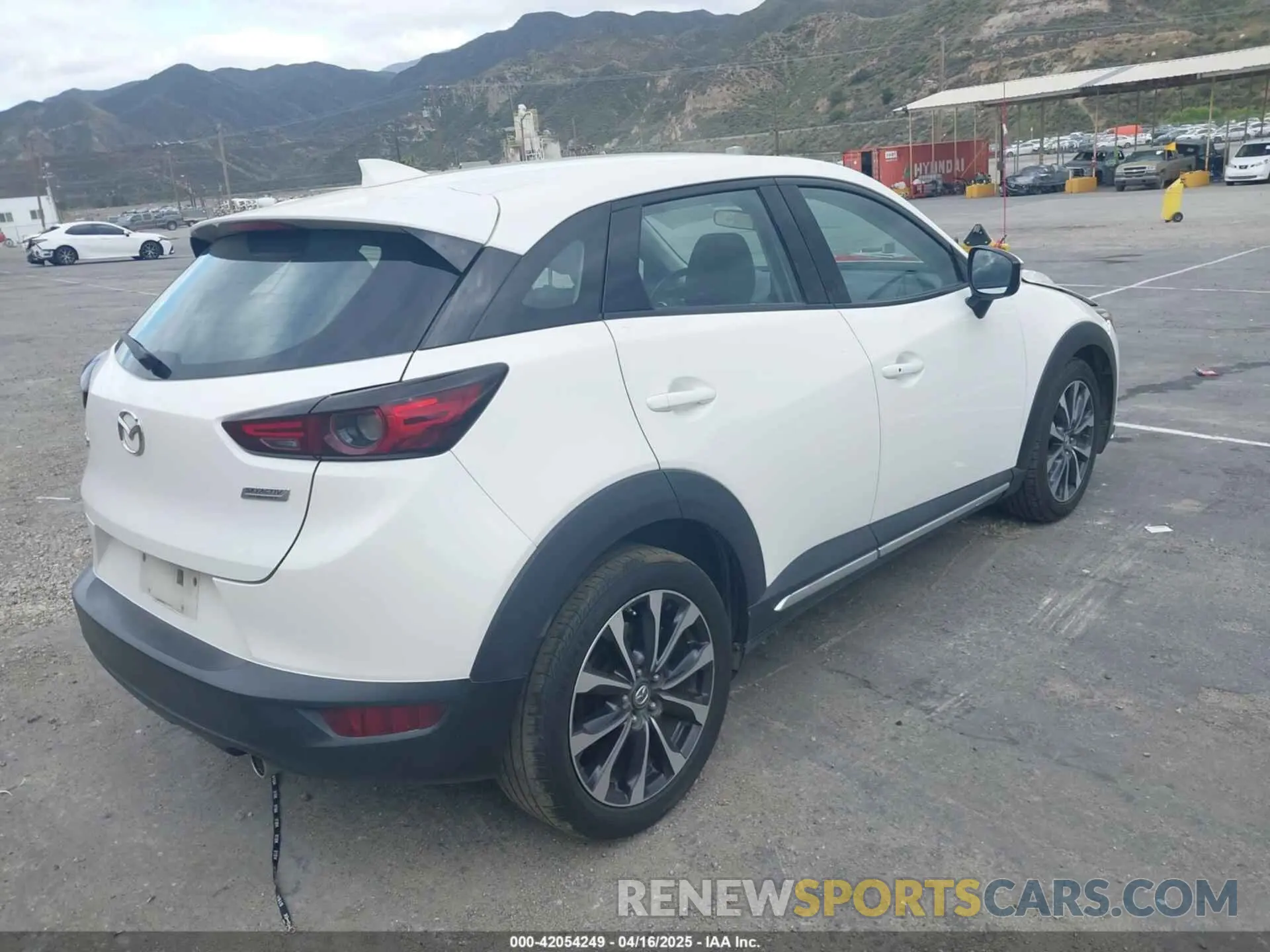 4 Photograph of a damaged car JM1DKDD77K0411859 MAZDA CX-3 2019