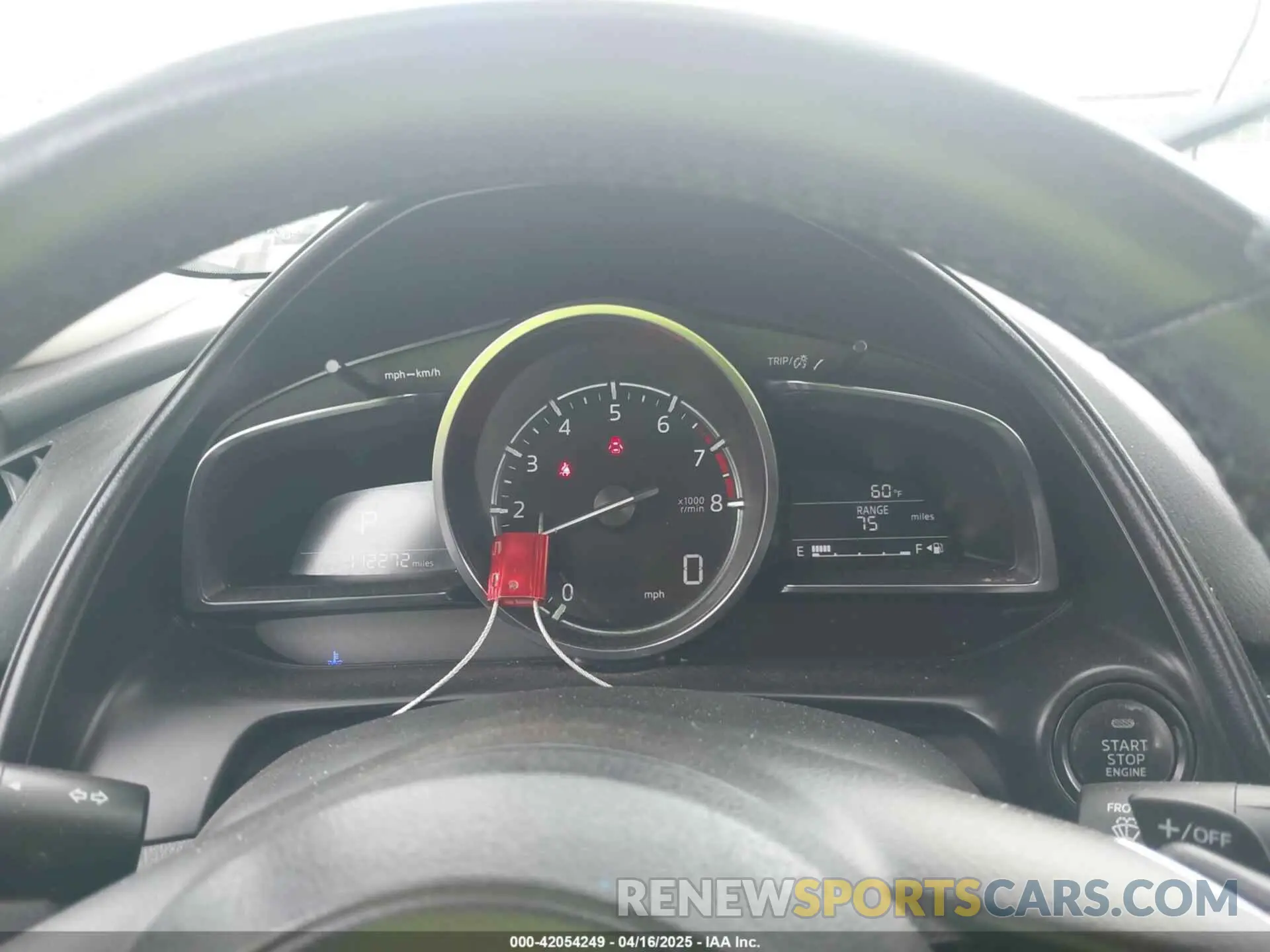 7 Photograph of a damaged car JM1DKDD77K0411859 MAZDA CX-3 2019