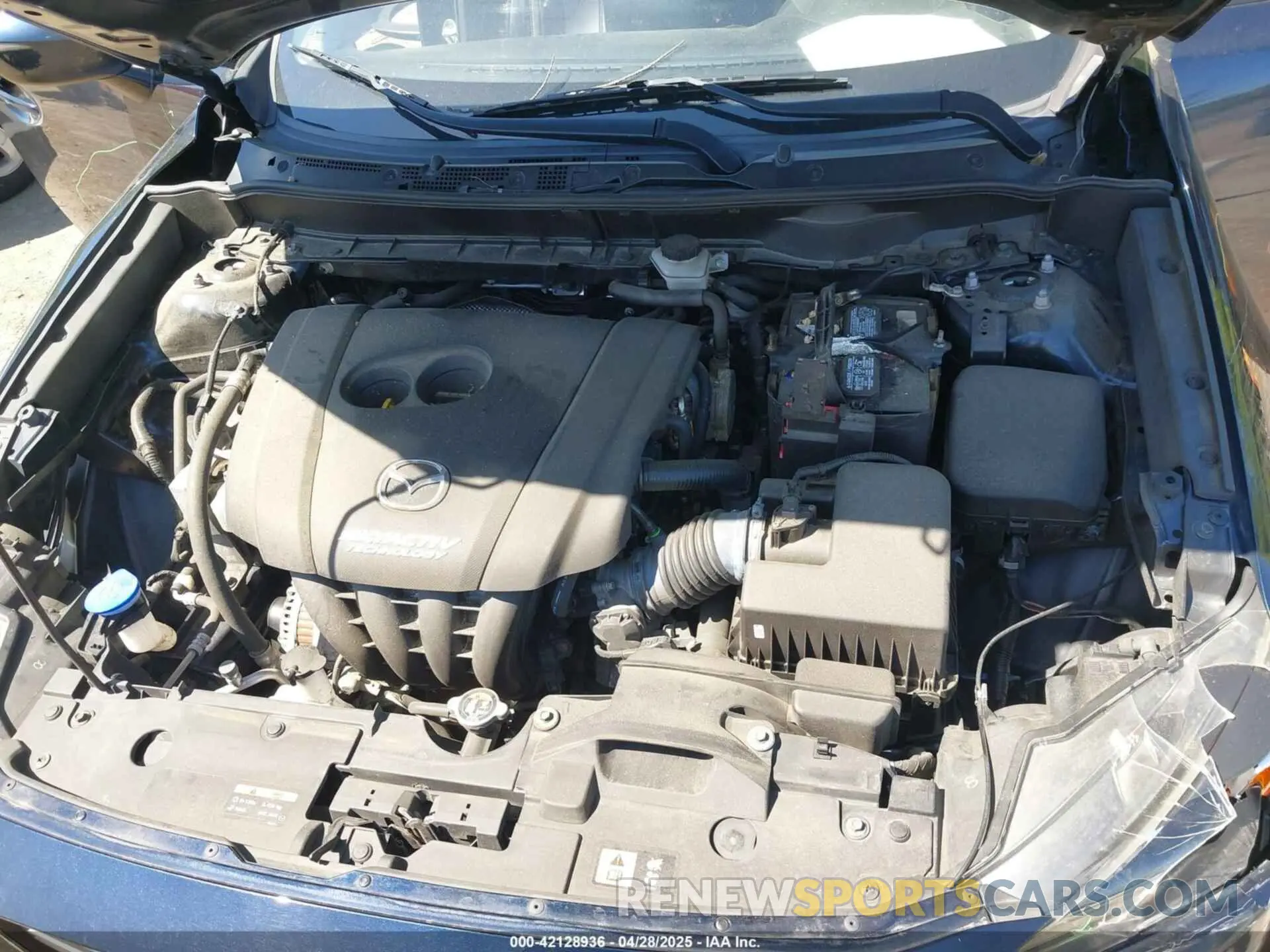 10 Фотография поврежденного автомобиля JM1DKFB70K1451421 MAZDA CX-3 2019
