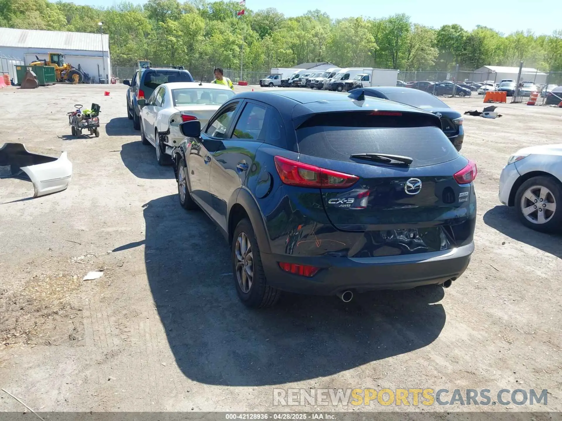3 Фотография поврежденного автомобиля JM1DKFB70K1451421 MAZDA CX-3 2019
