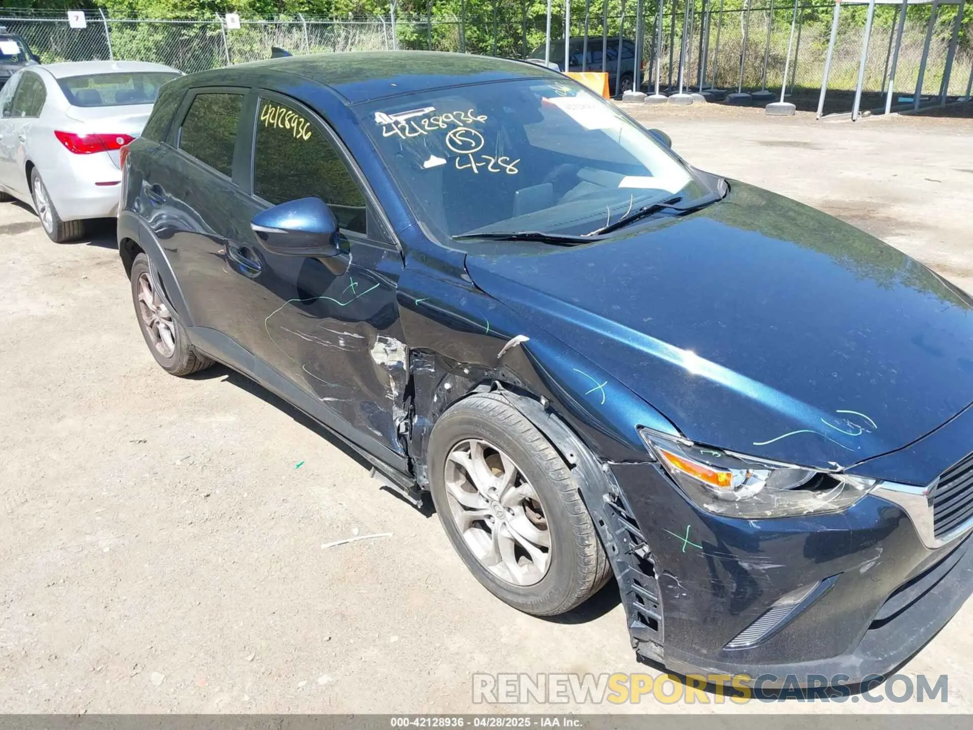 6 Фотография поврежденного автомобиля JM1DKFB70K1451421 MAZDA CX-3 2019