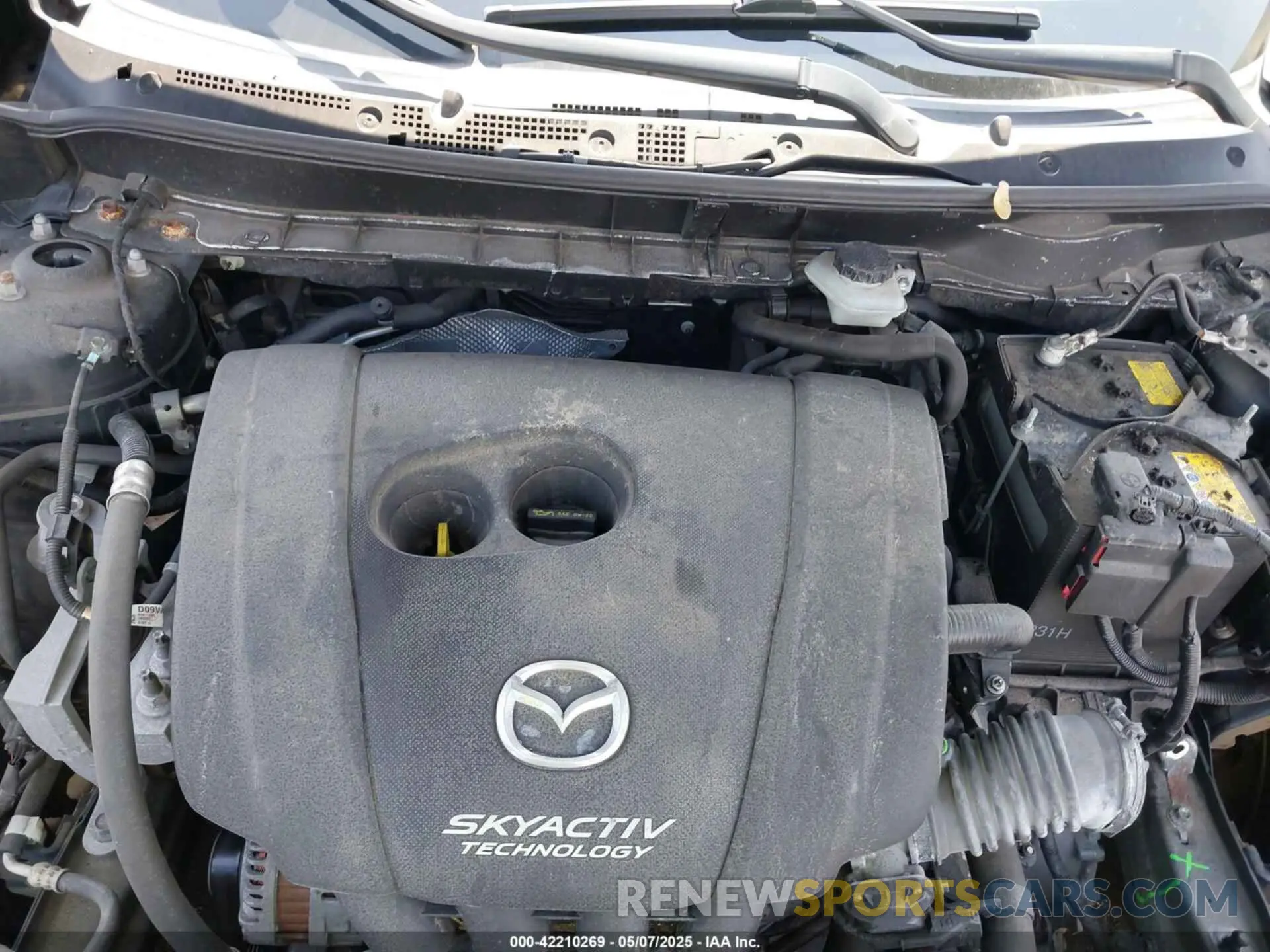 10 Photograph of a damaged car JM1DKFB71K0445584 MAZDA CX-3 2019