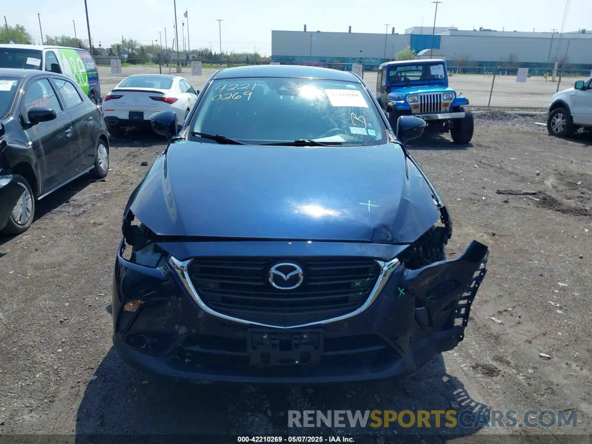 12 Photograph of a damaged car JM1DKFB71K0445584 MAZDA CX-3 2019