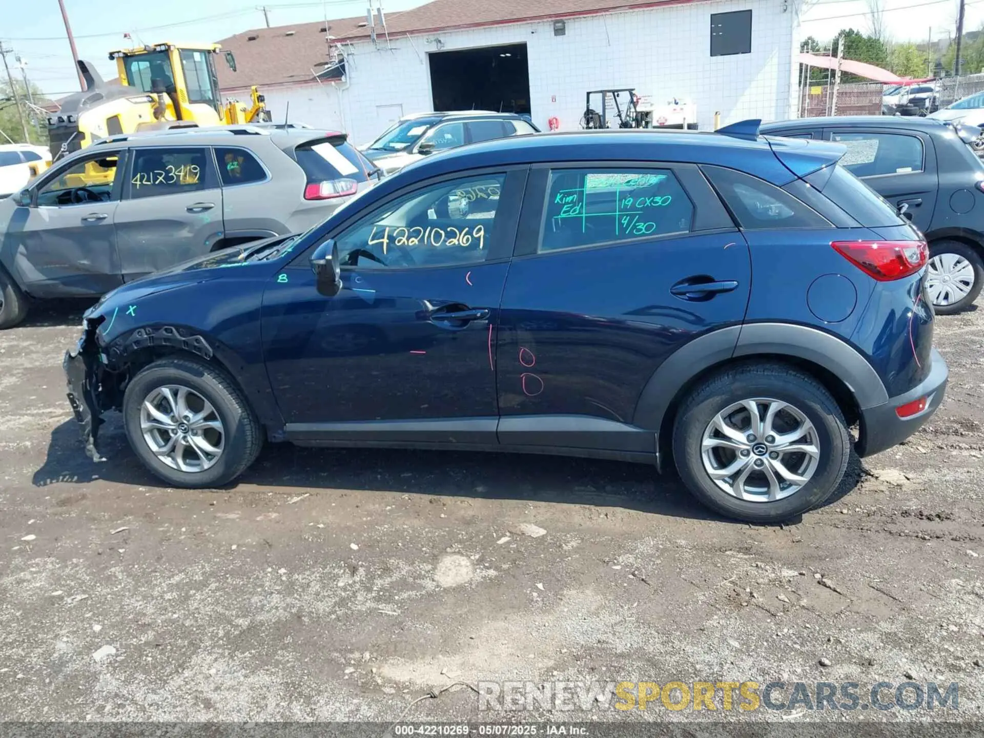 14 Photograph of a damaged car JM1DKFB71K0445584 MAZDA CX-3 2019