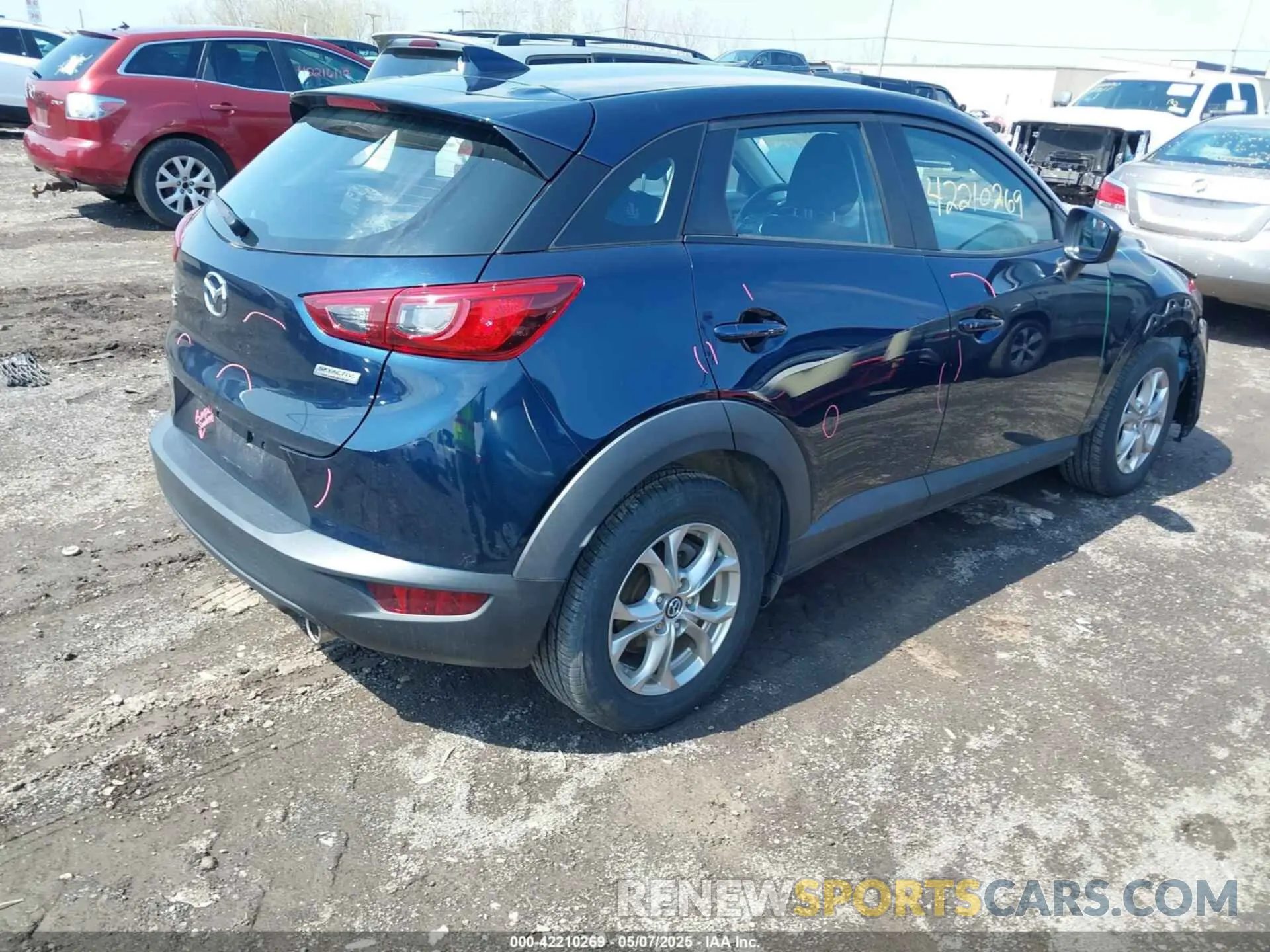 4 Photograph of a damaged car JM1DKFB71K0445584 MAZDA CX-3 2019