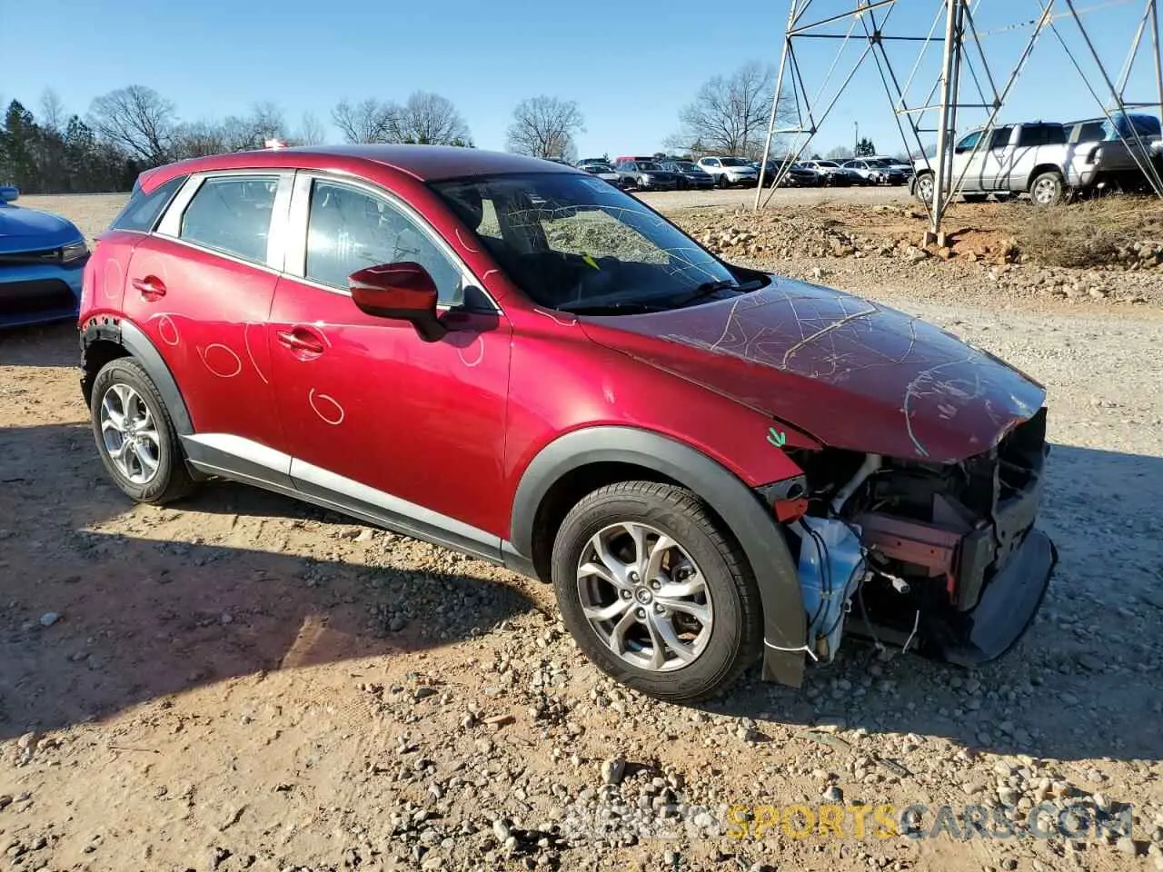 4 Фотография поврежденного автомобиля JM1DKFB73K0411887 MAZDA CX-3 2019