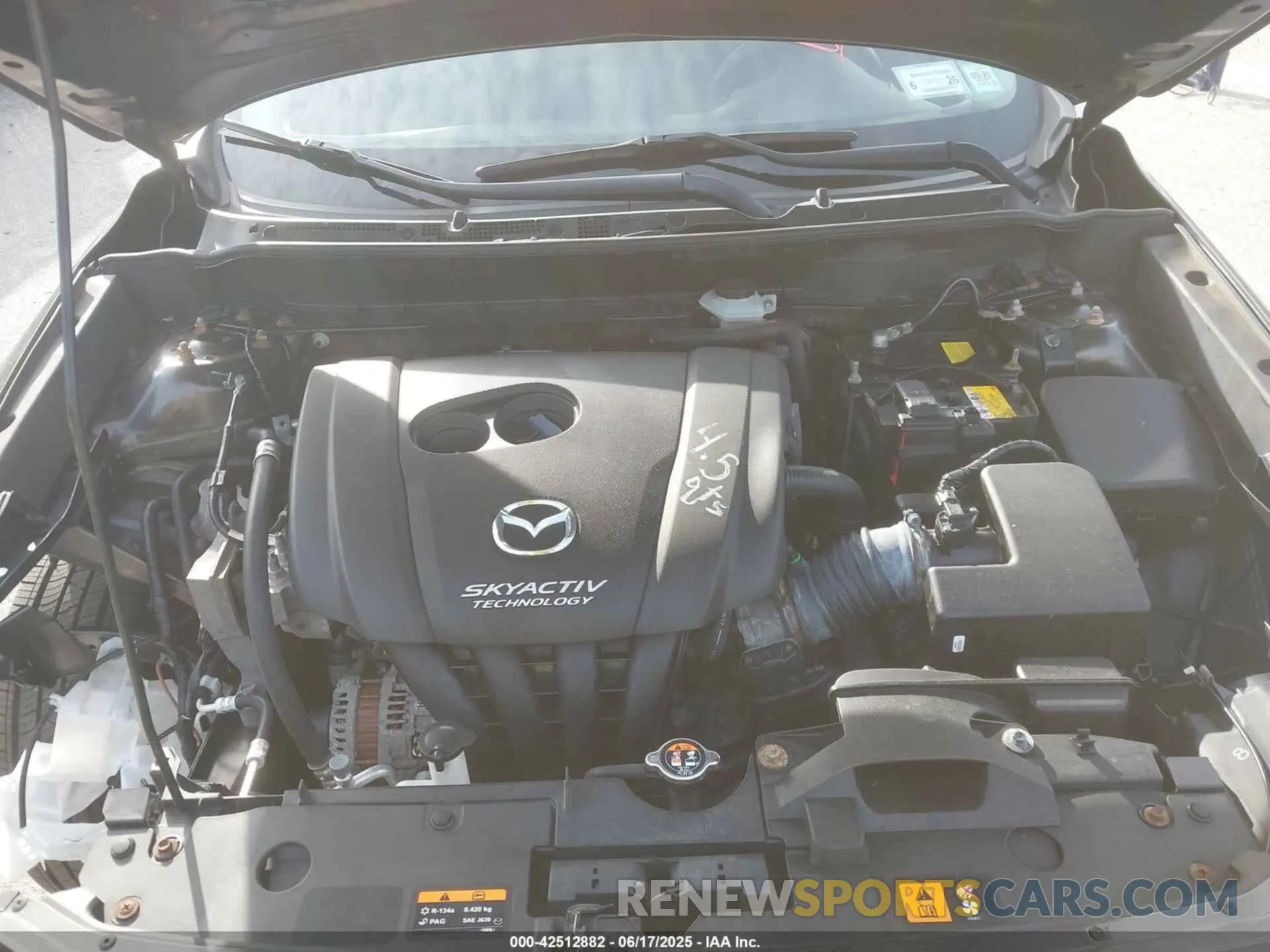 10 Photograph of a damaged car JM1DKFB73K0427698 MAZDA CX-3 2019
