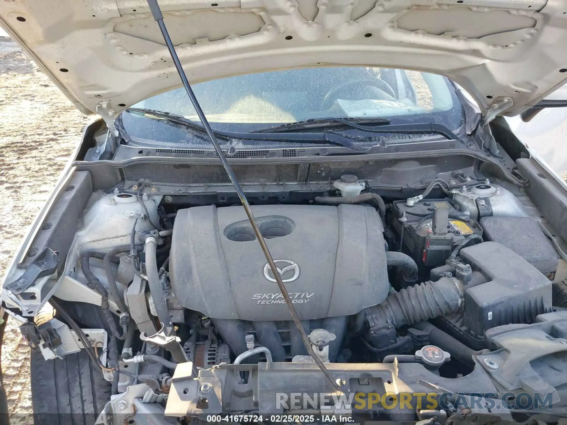10 Photograph of a damaged car JM1DKFB73K0443125 MAZDA CX-3 2019