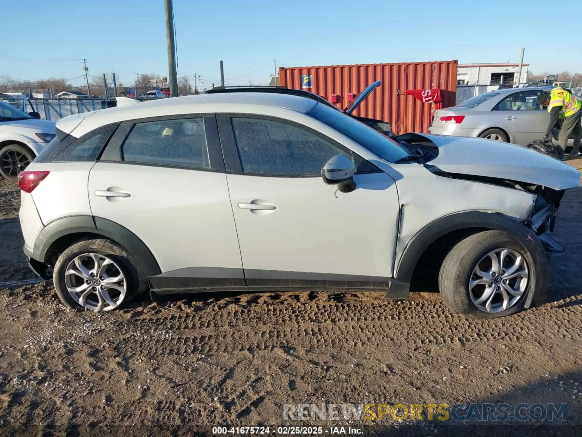 14 Photograph of a damaged car JM1DKFB73K0443125 MAZDA CX-3 2019