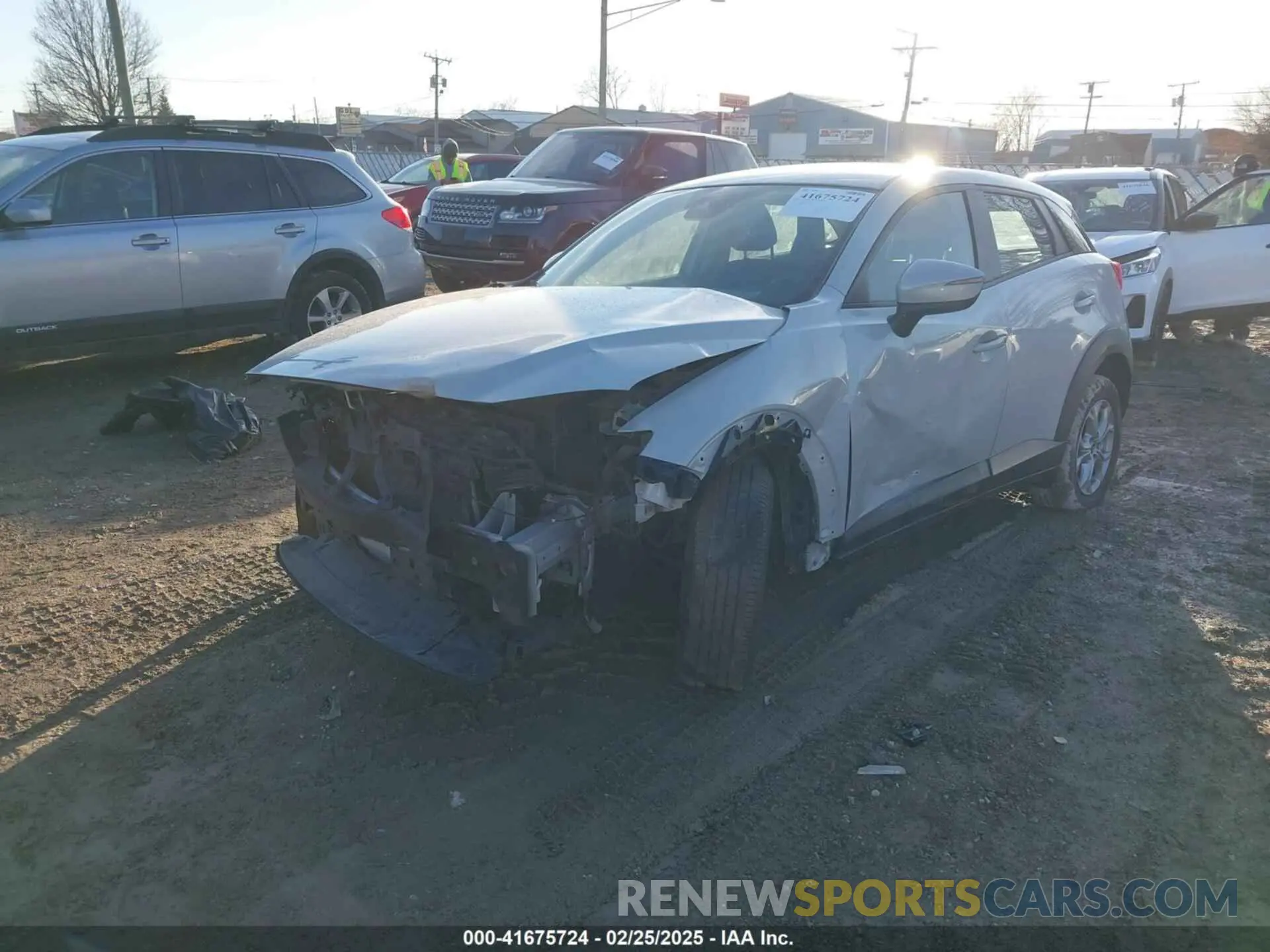 2 Photograph of a damaged car JM1DKFB73K0443125 MAZDA CX-3 2019
