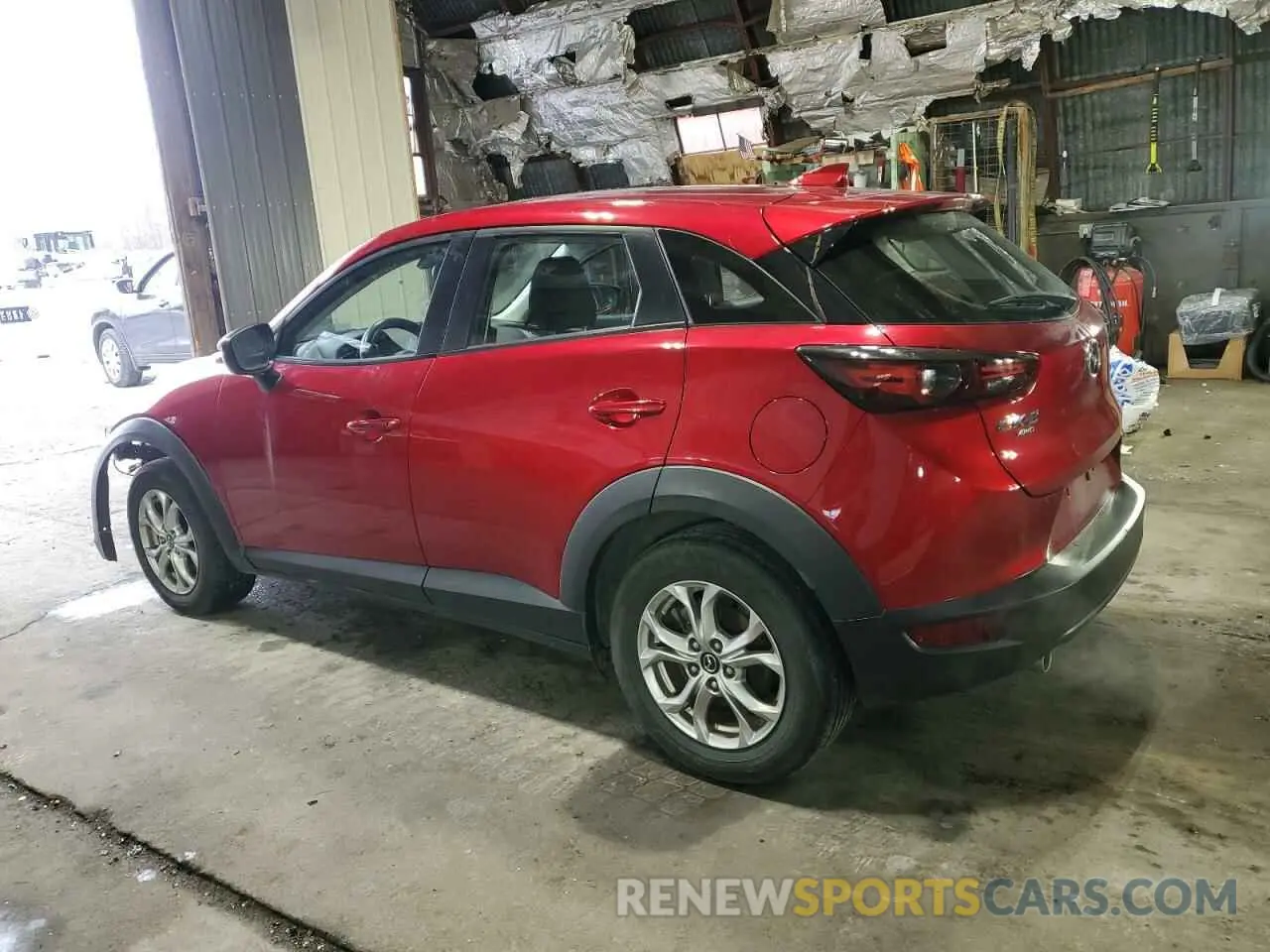 2 Photograph of a damaged car JM1DKFB74K0440556 MAZDA CX-3 2019