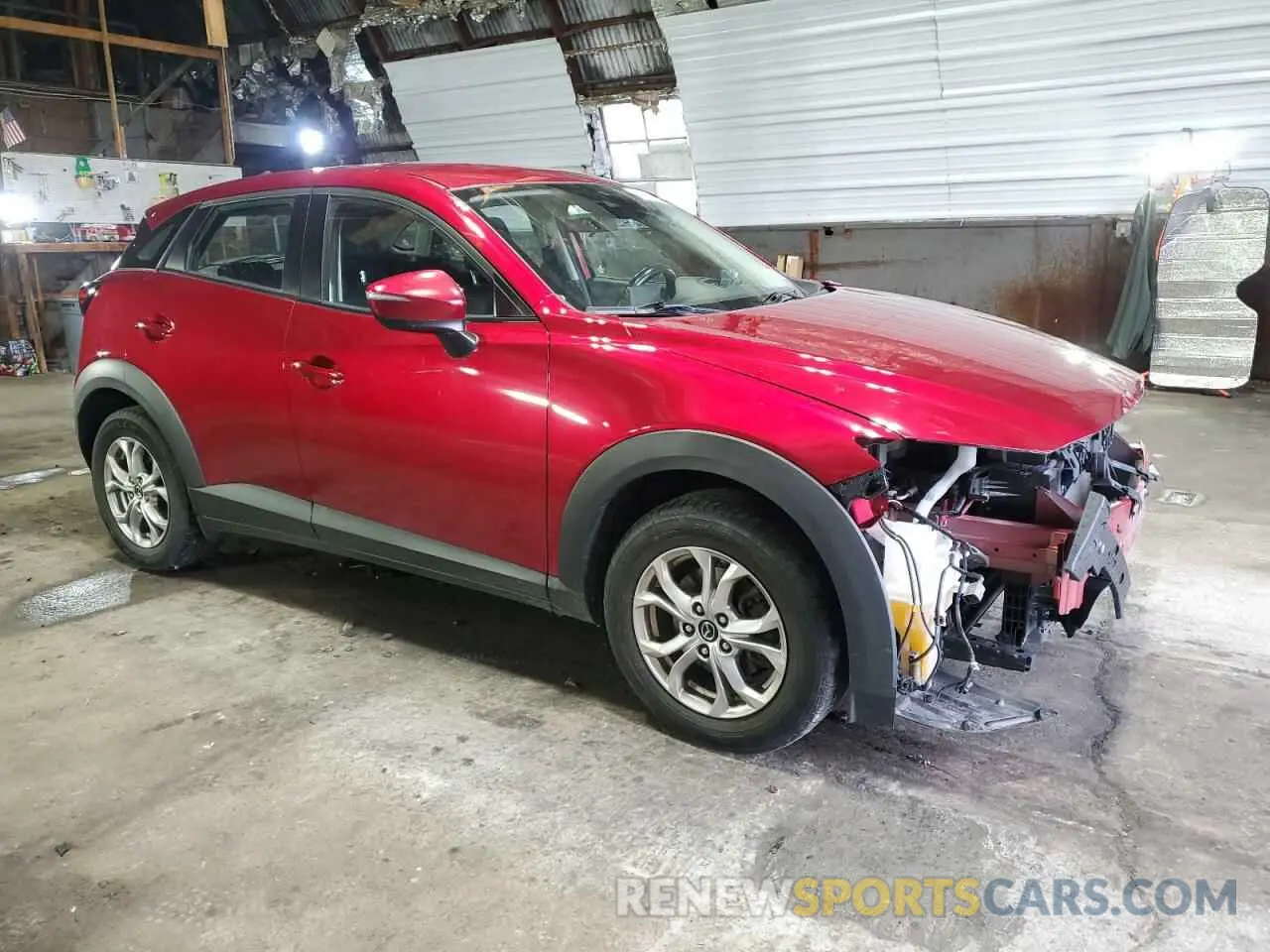 4 Photograph of a damaged car JM1DKFB74K0440556 MAZDA CX-3 2019