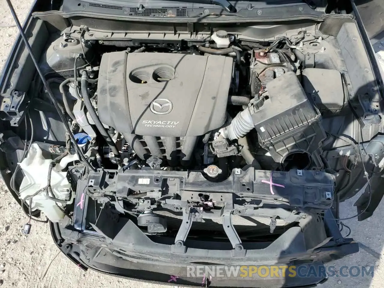 11 Фотография поврежденного автомобиля JM1DKFB75K1451110 MAZDA CX-3 2019