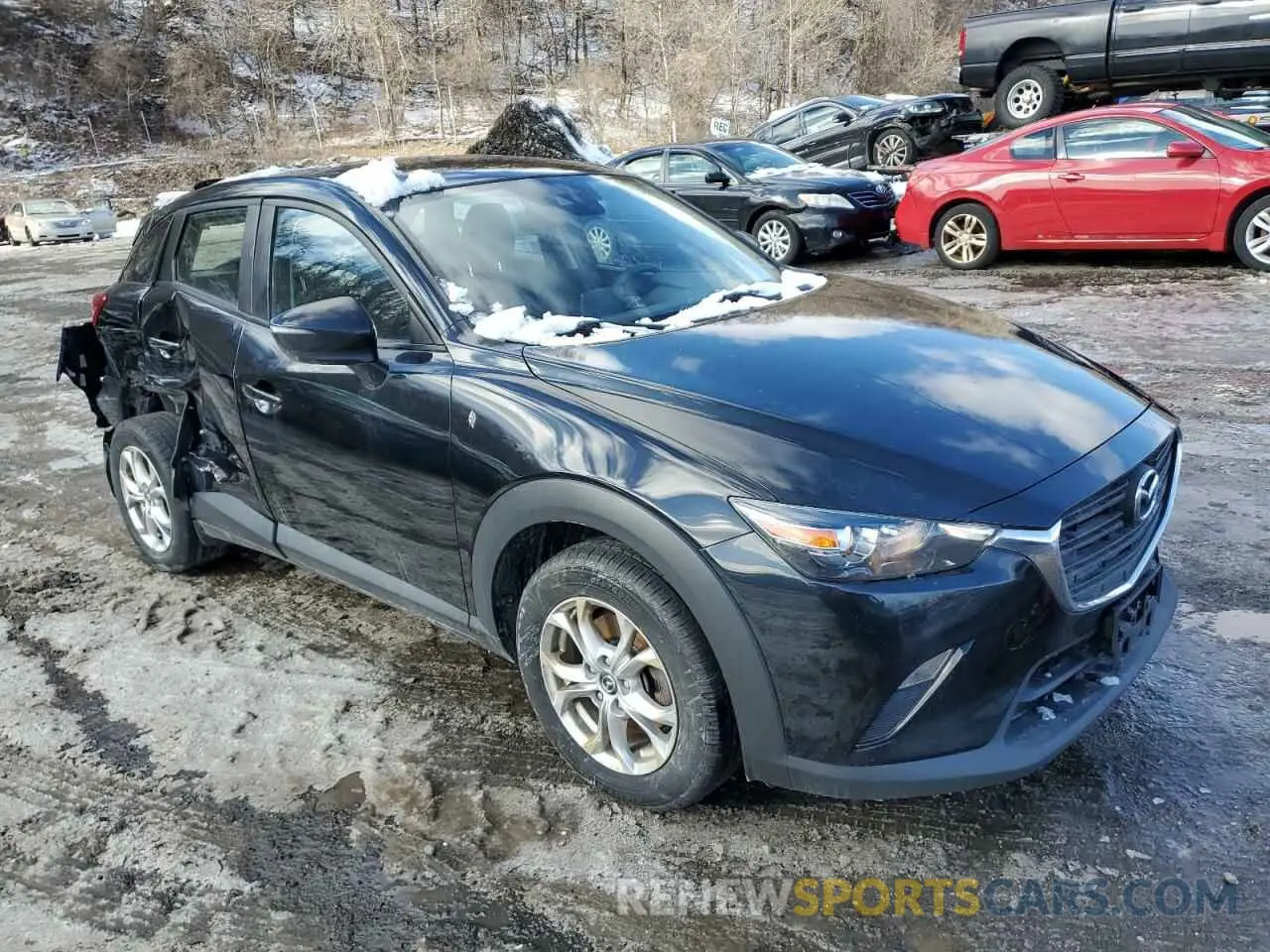 4 Фотография поврежденного автомобиля JM1DKFB75K1451219 MAZDA CX-3 2019