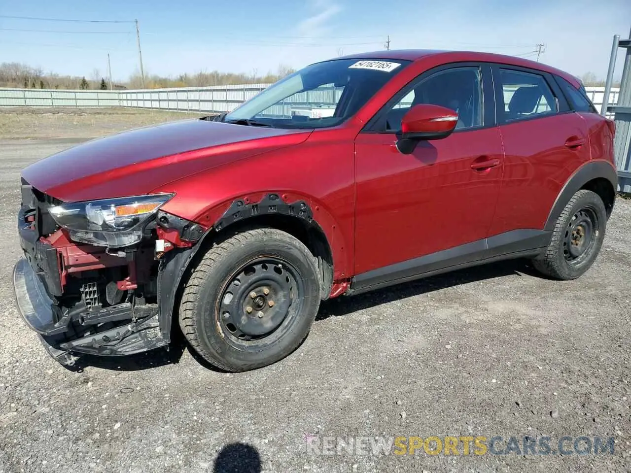 1 Фотография поврежденного автомобиля JM1DKFB76K1447051 MAZDA CX-3 2019