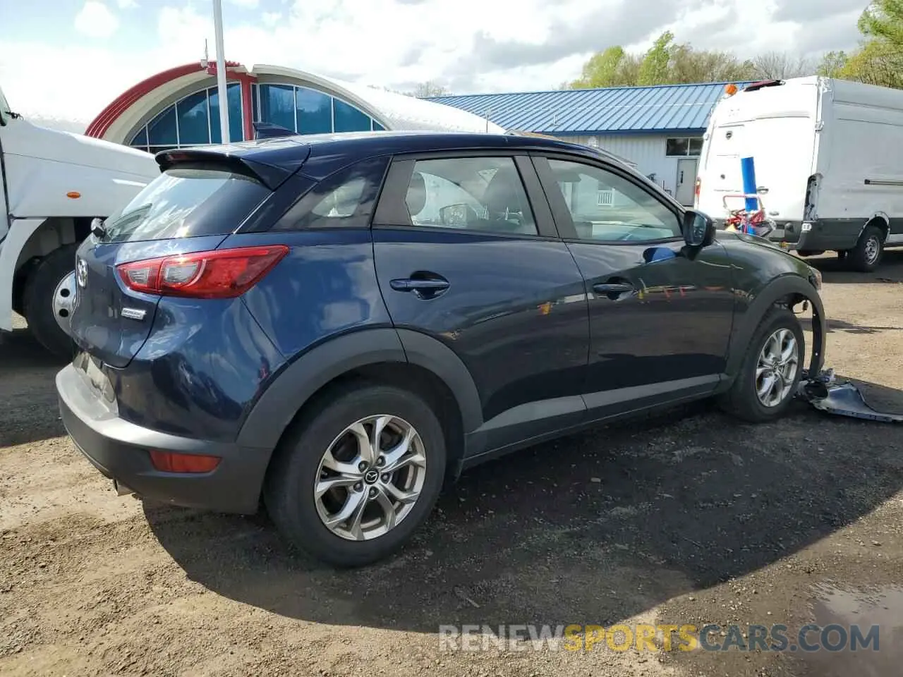 3 Photograph of a damaged car JM1DKFB78K0420620 MAZDA CX-3 2019