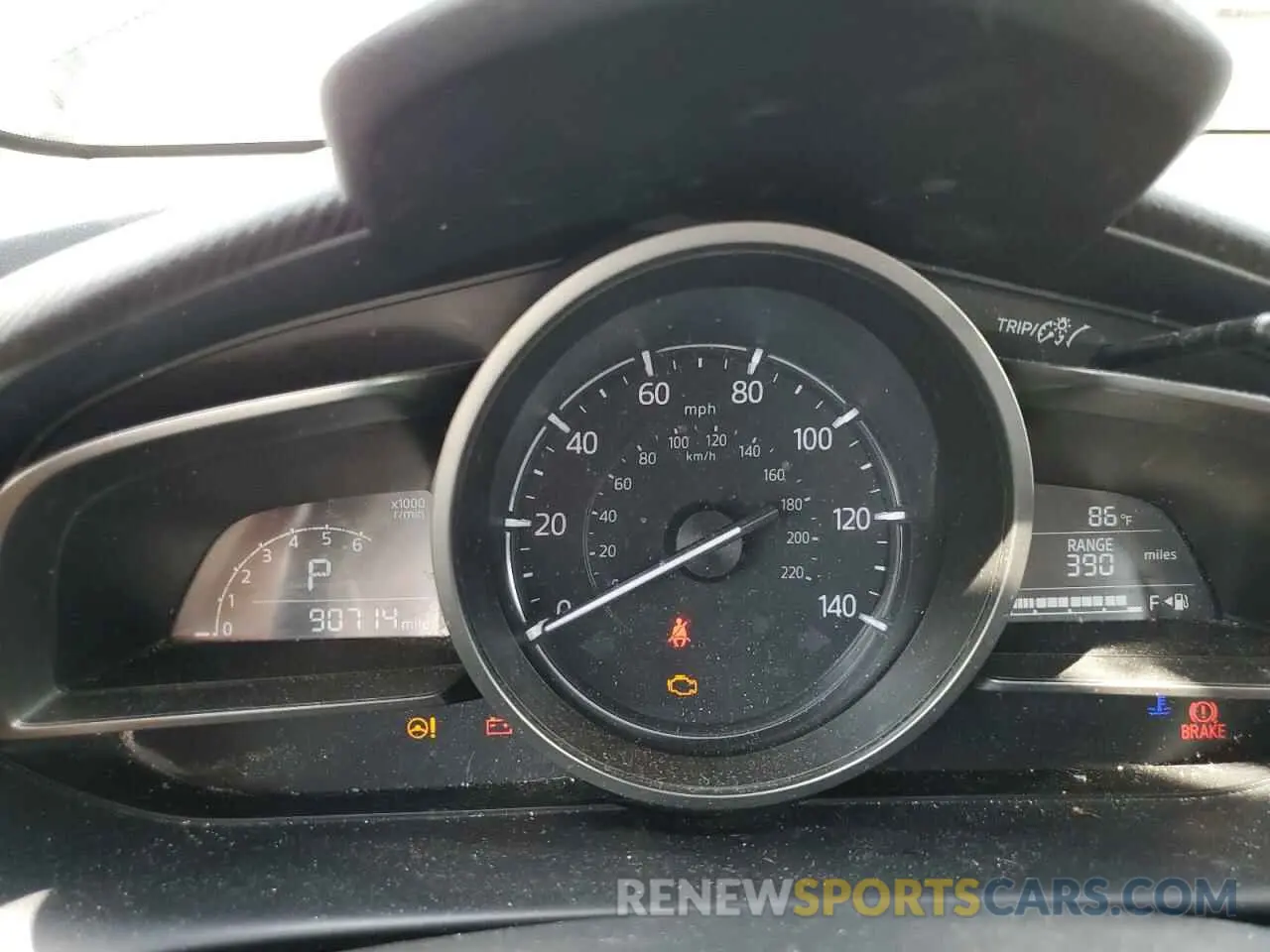 9 Photograph of a damaged car JM1DKFB78K0420620 MAZDA CX-3 2019