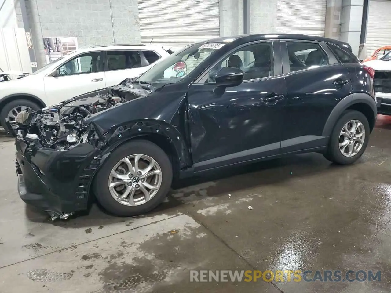 1 Фотография поврежденного автомобиля JM1DKFB78K0443699 MAZDA CX-3 2019