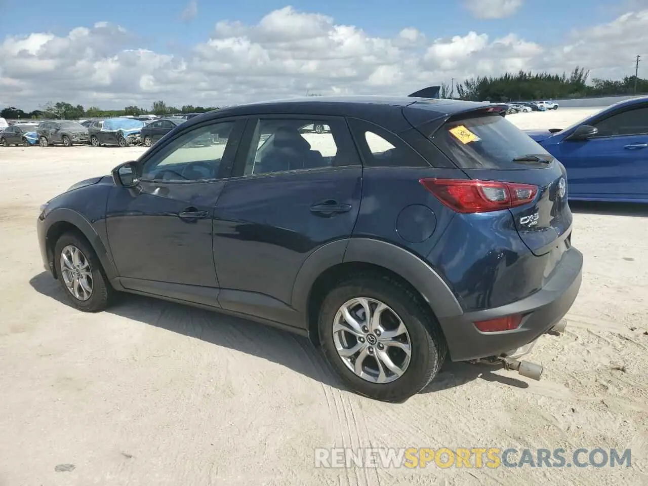 2 Photograph of a damaged car JM1DKFB78K0453777 MAZDA CX-3 2019