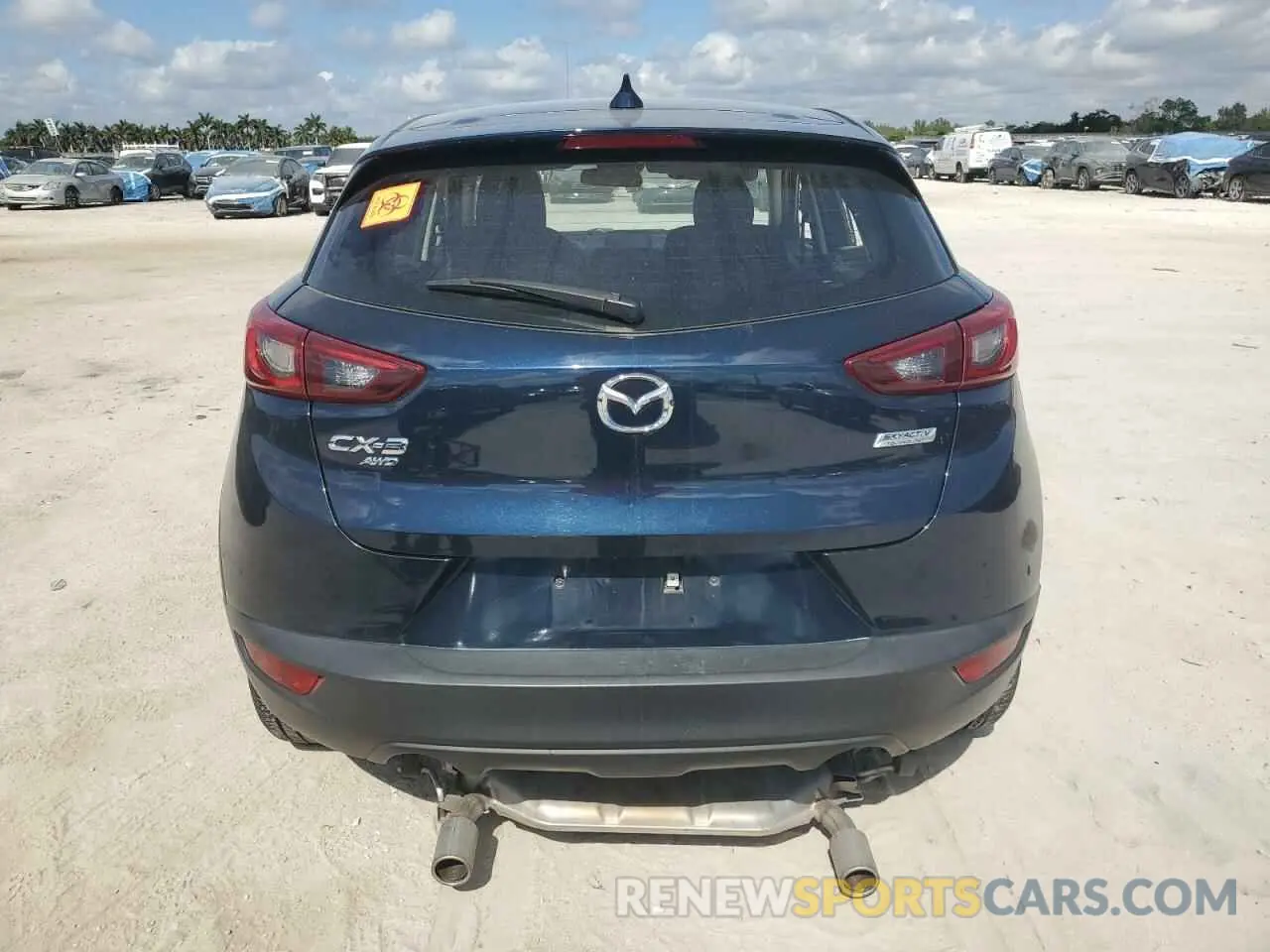 6 Photograph of a damaged car JM1DKFB78K0453777 MAZDA CX-3 2019