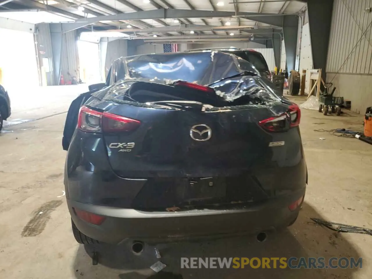 6 Photograph of a damaged car JM1DKFC72K1409055 MAZDA CX-3 2019