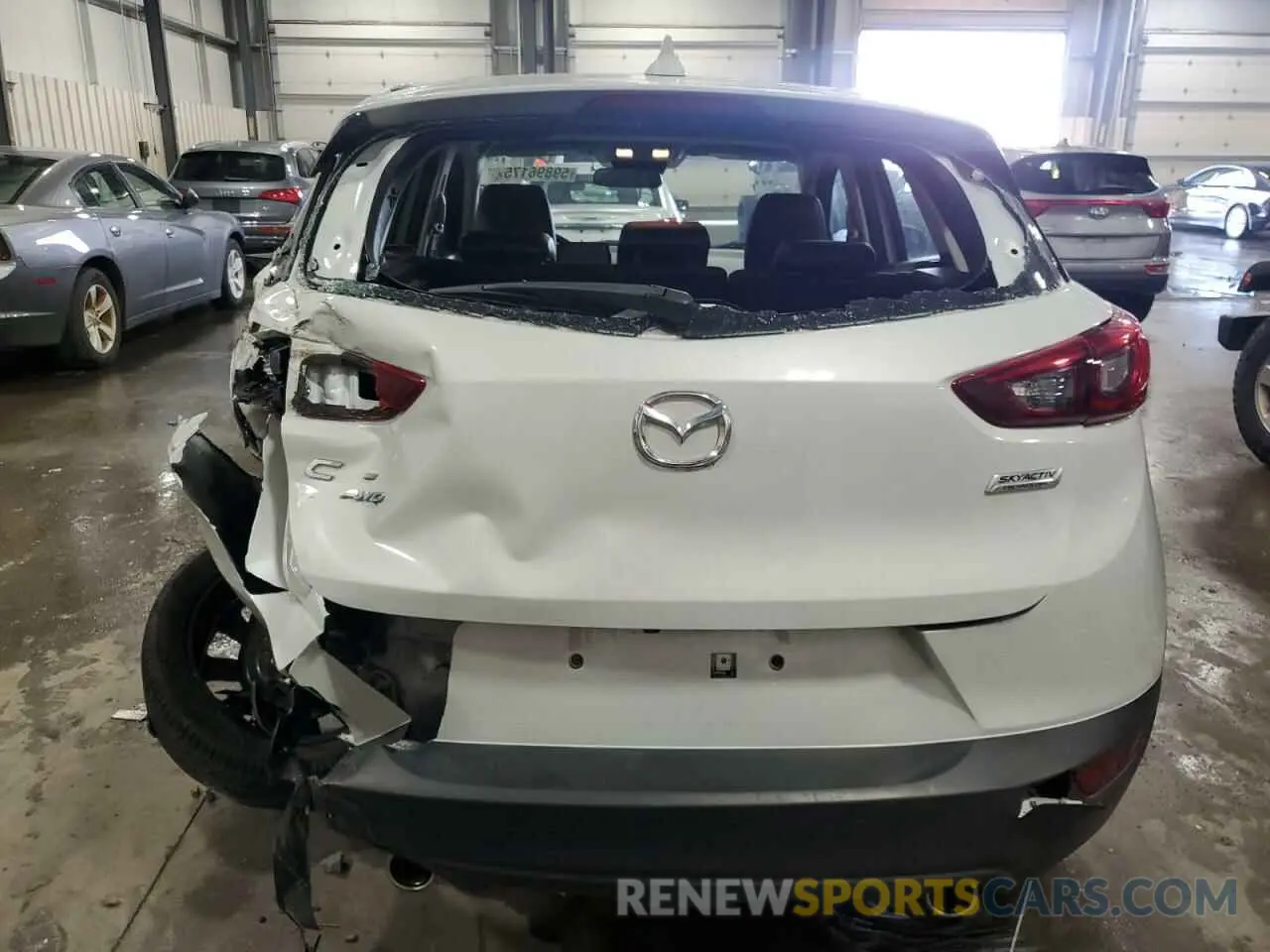 6 Фотография поврежденного автомобиля JM1DKFC74K0453693 MAZDA CX-3 2019