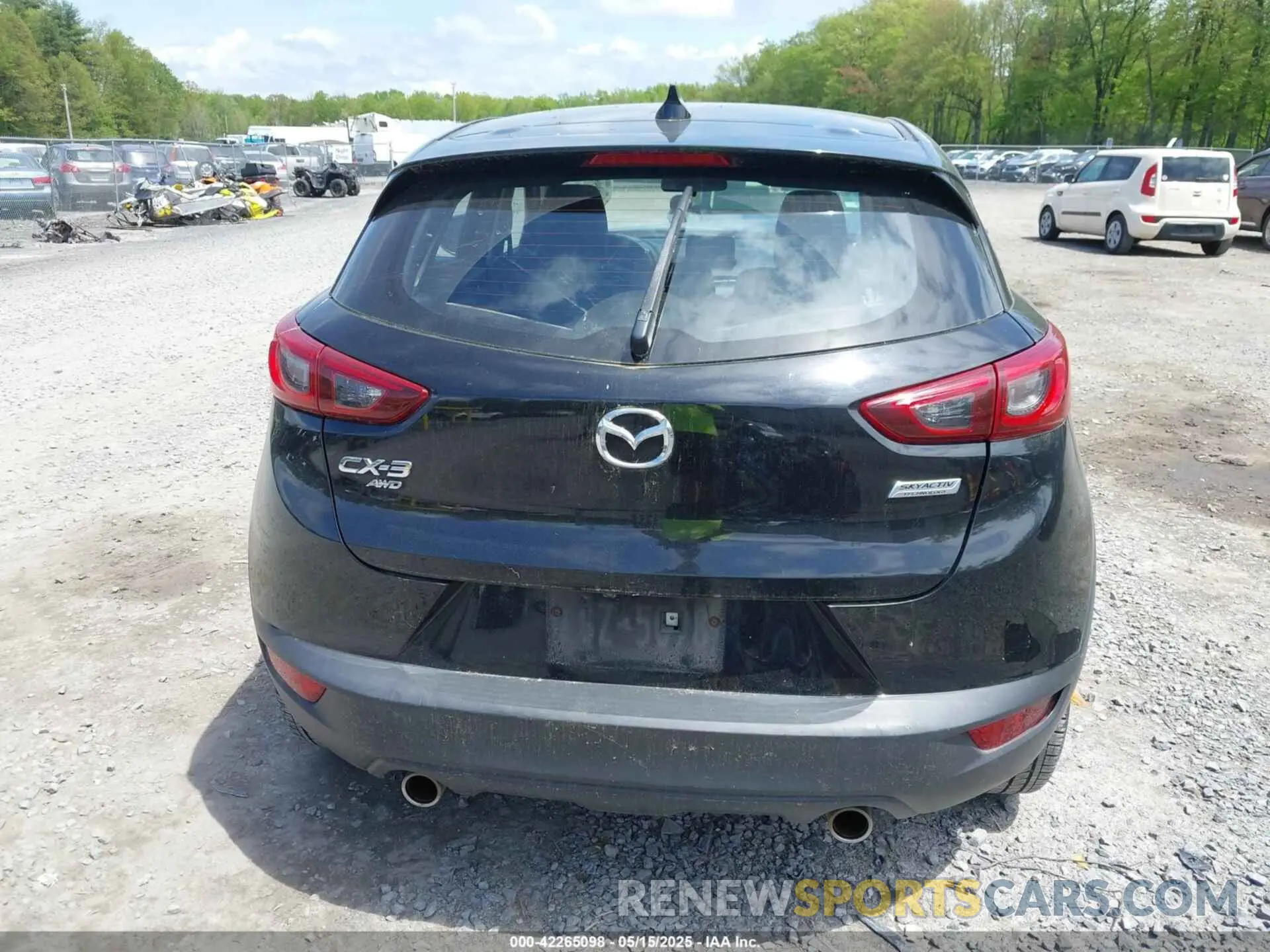 16 Photograph of a damaged car JM1DKFC74K1418386 MAZDA CX-3 2019