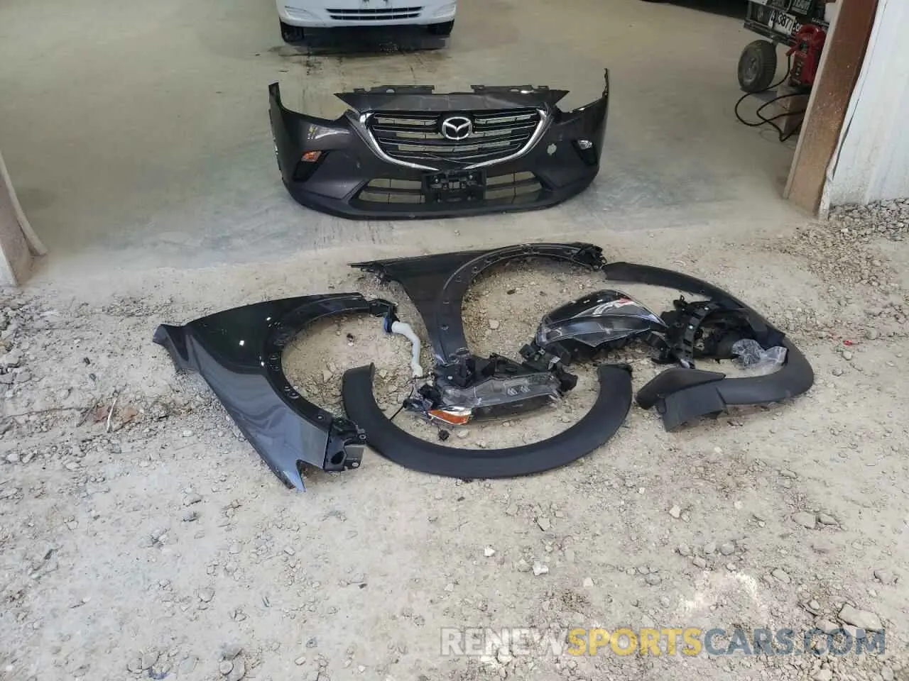 13 Photograph of a damaged car JM1DKFC75K1439294 MAZDA CX-3 2019