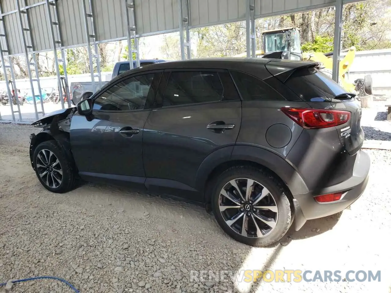 2 Photograph of a damaged car JM1DKFC75K1439294 MAZDA CX-3 2019