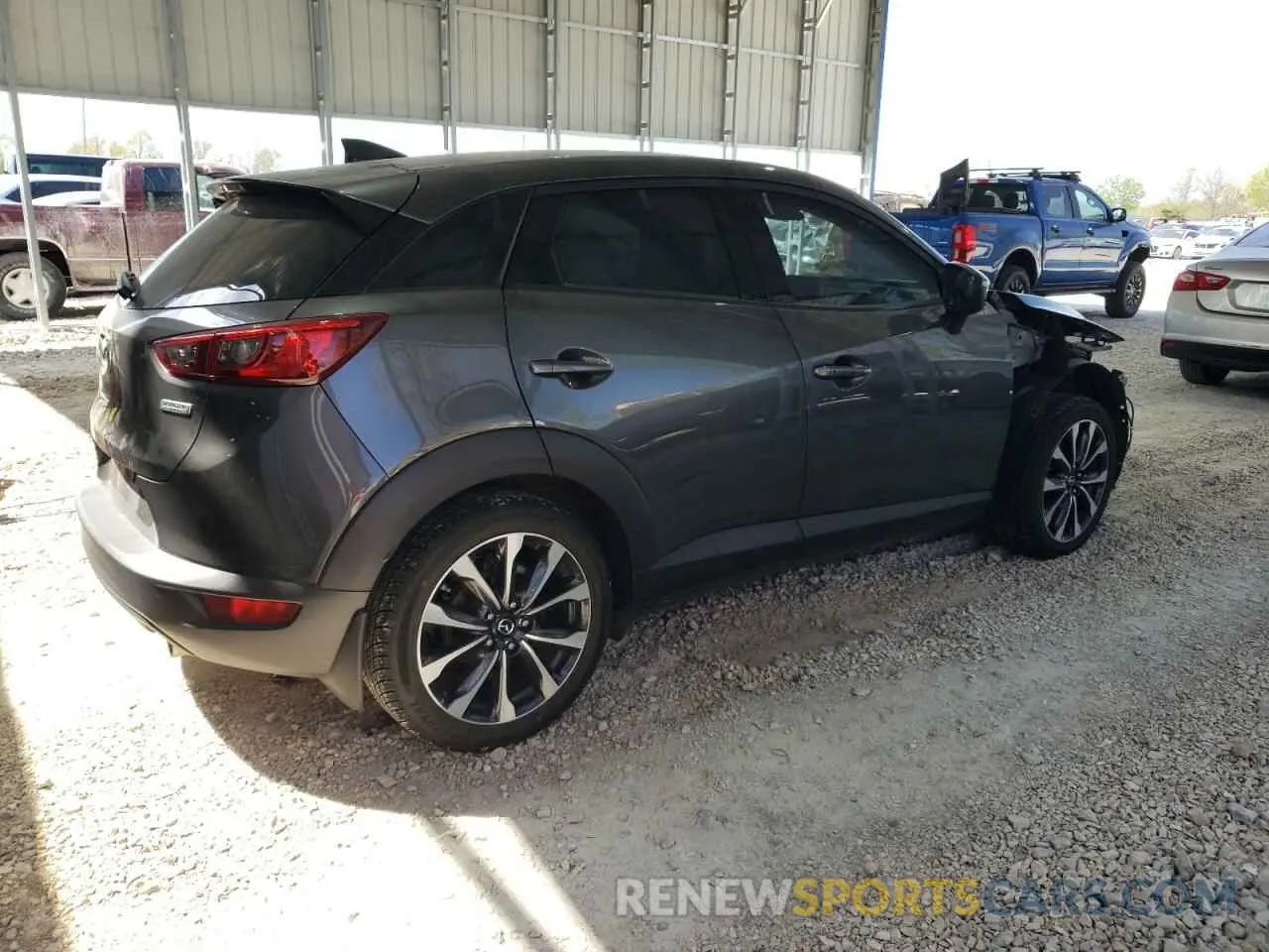 3 Photograph of a damaged car JM1DKFC75K1439294 MAZDA CX-3 2019