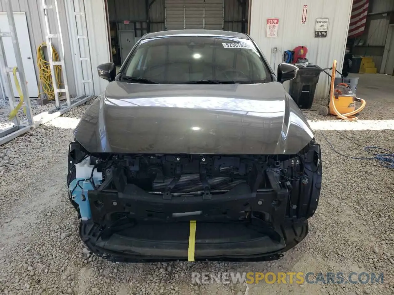 5 Photograph of a damaged car JM1DKFC75K1439294 MAZDA CX-3 2019