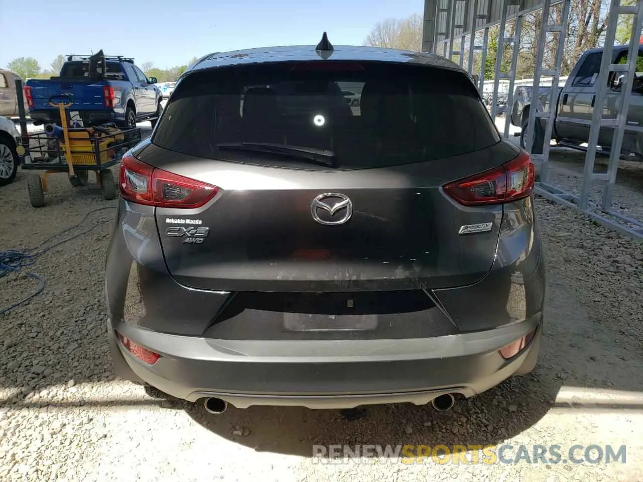 6 Photograph of a damaged car JM1DKFC75K1439294 MAZDA CX-3 2019