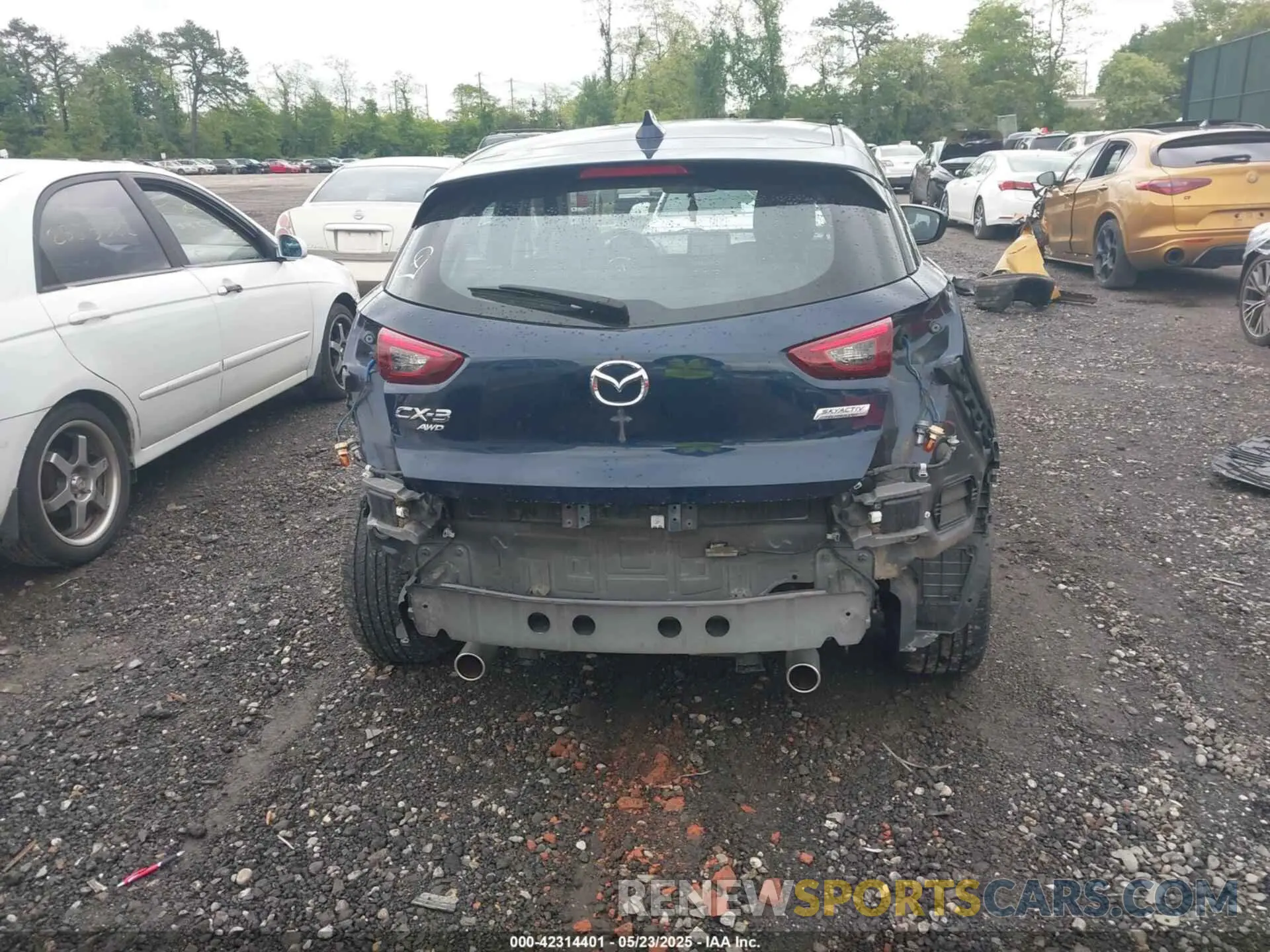 16 Photograph of a damaged car JM1DKFC76K0446440 MAZDA CX-3 2019