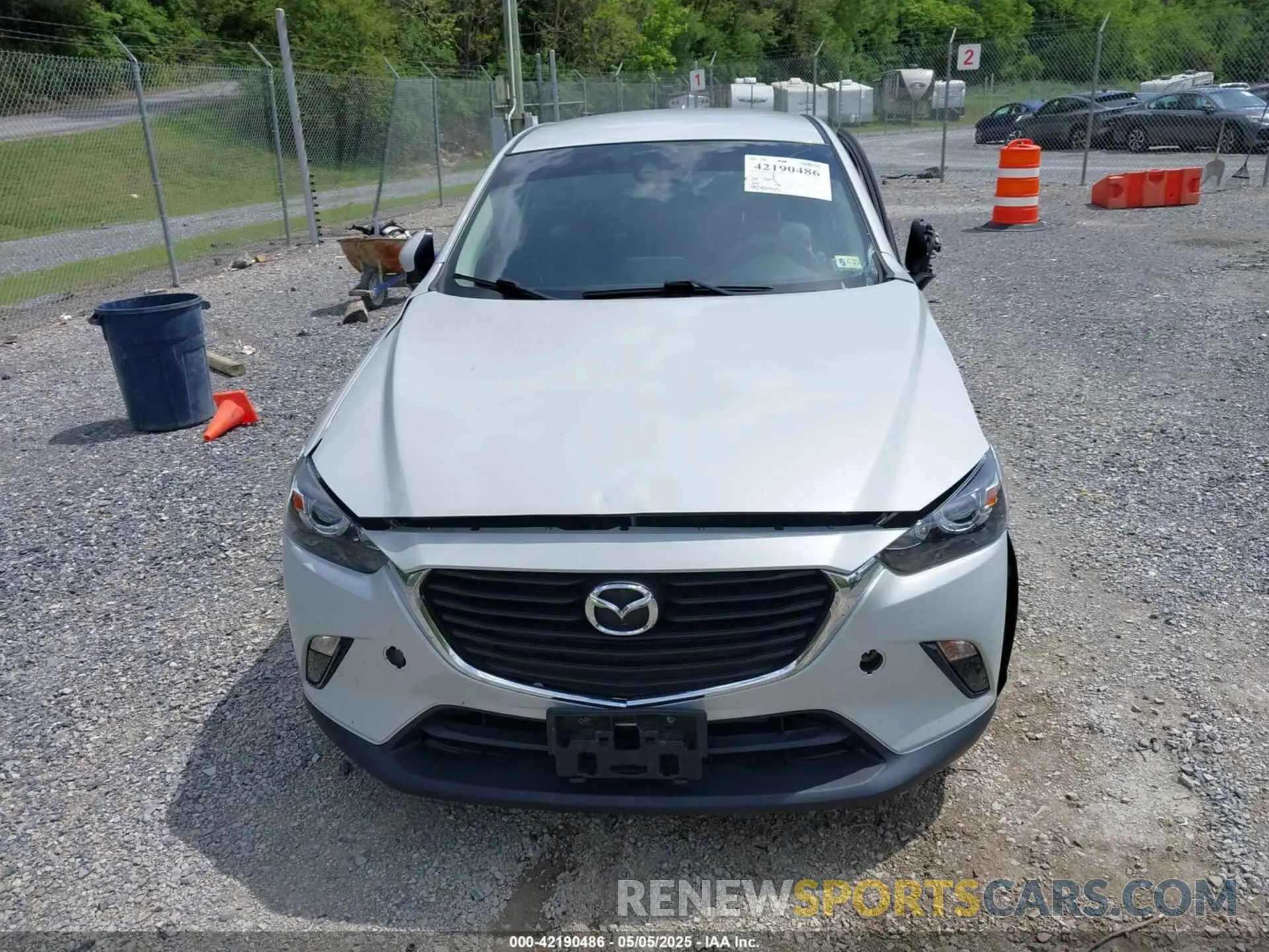 6 Photograph of a damaged car JM1DKFC78K0403122 MAZDA CX-3 2019