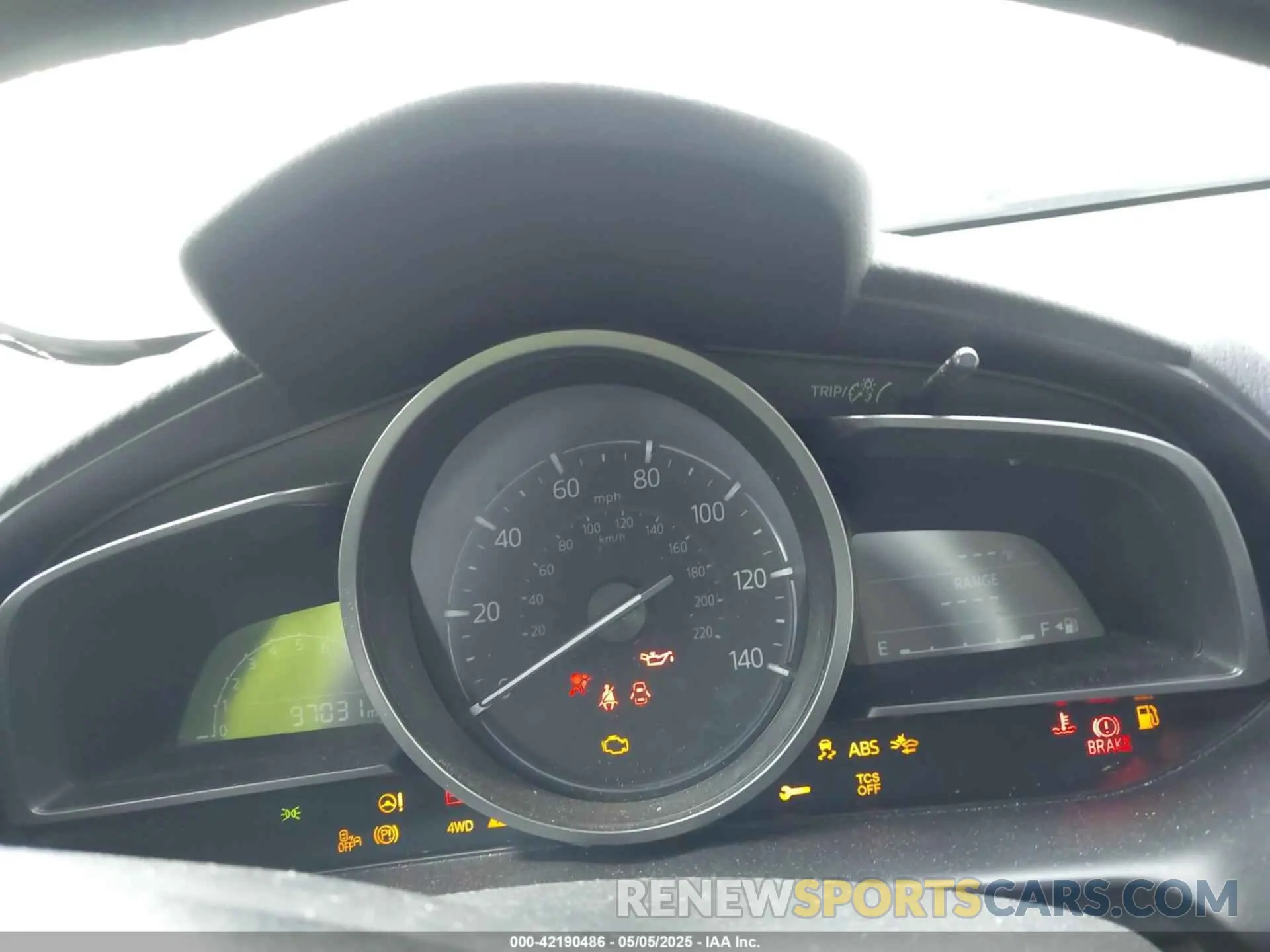 7 Photograph of a damaged car JM1DKFC78K0403122 MAZDA CX-3 2019